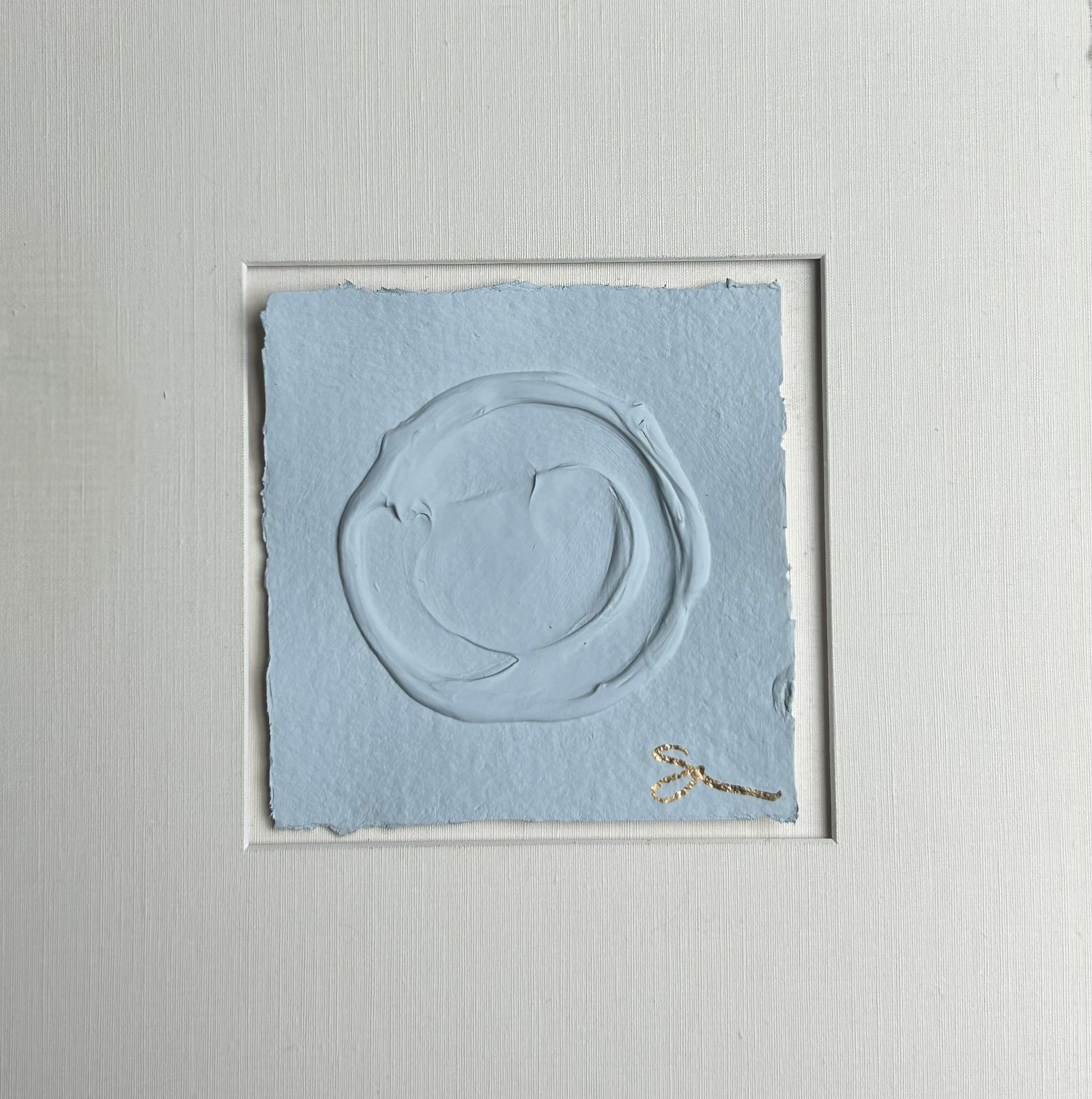 Sally Threlkeld - Delicate Blue (20 x 20) - RESERVED