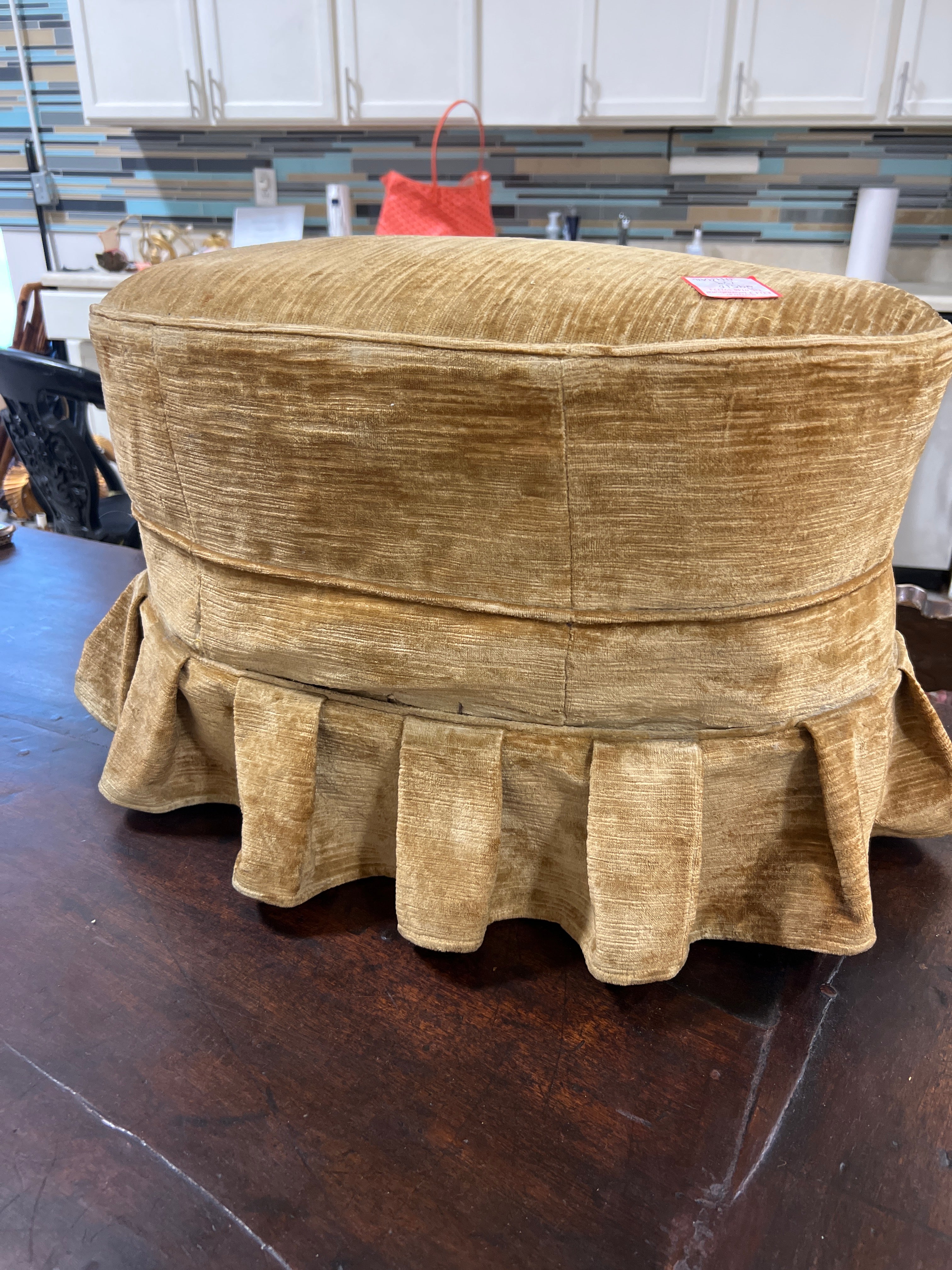 Upholstered Pouf