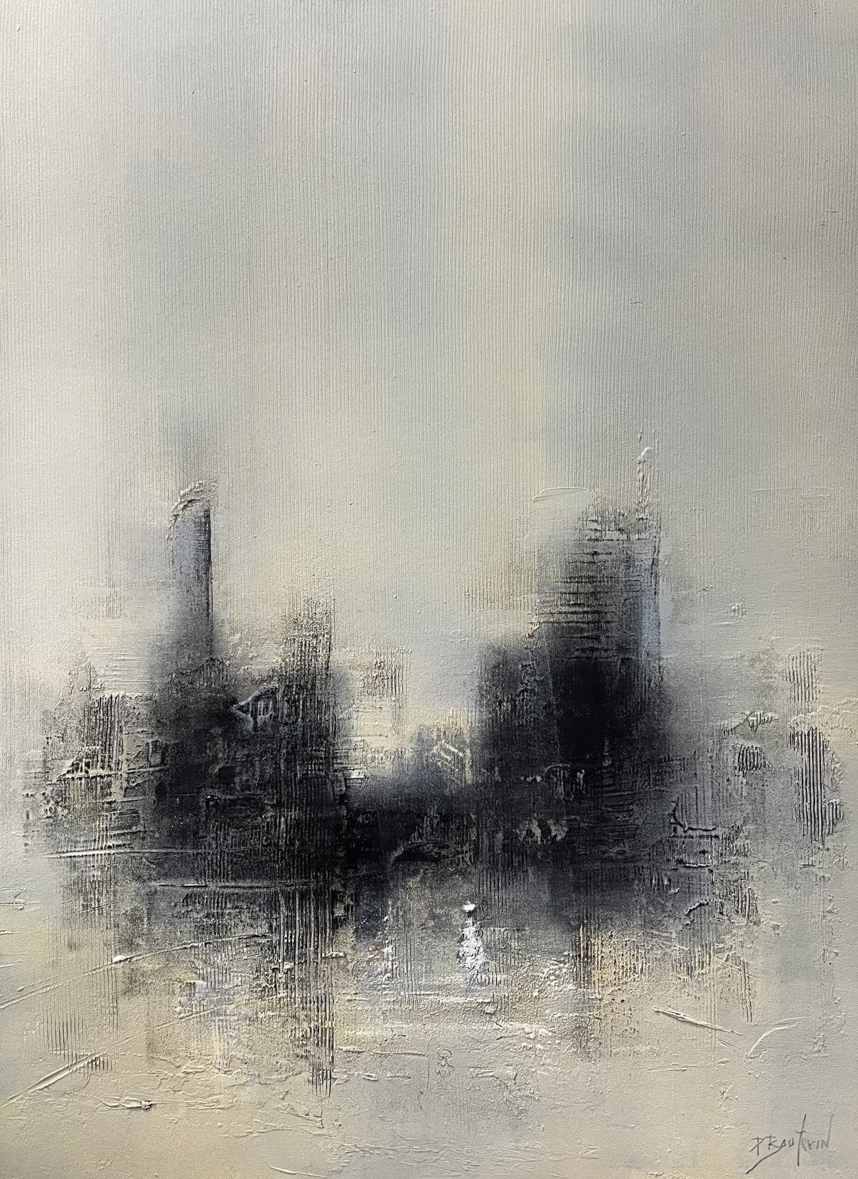 Pascal Bouterin - En Blanc (26 x 20)