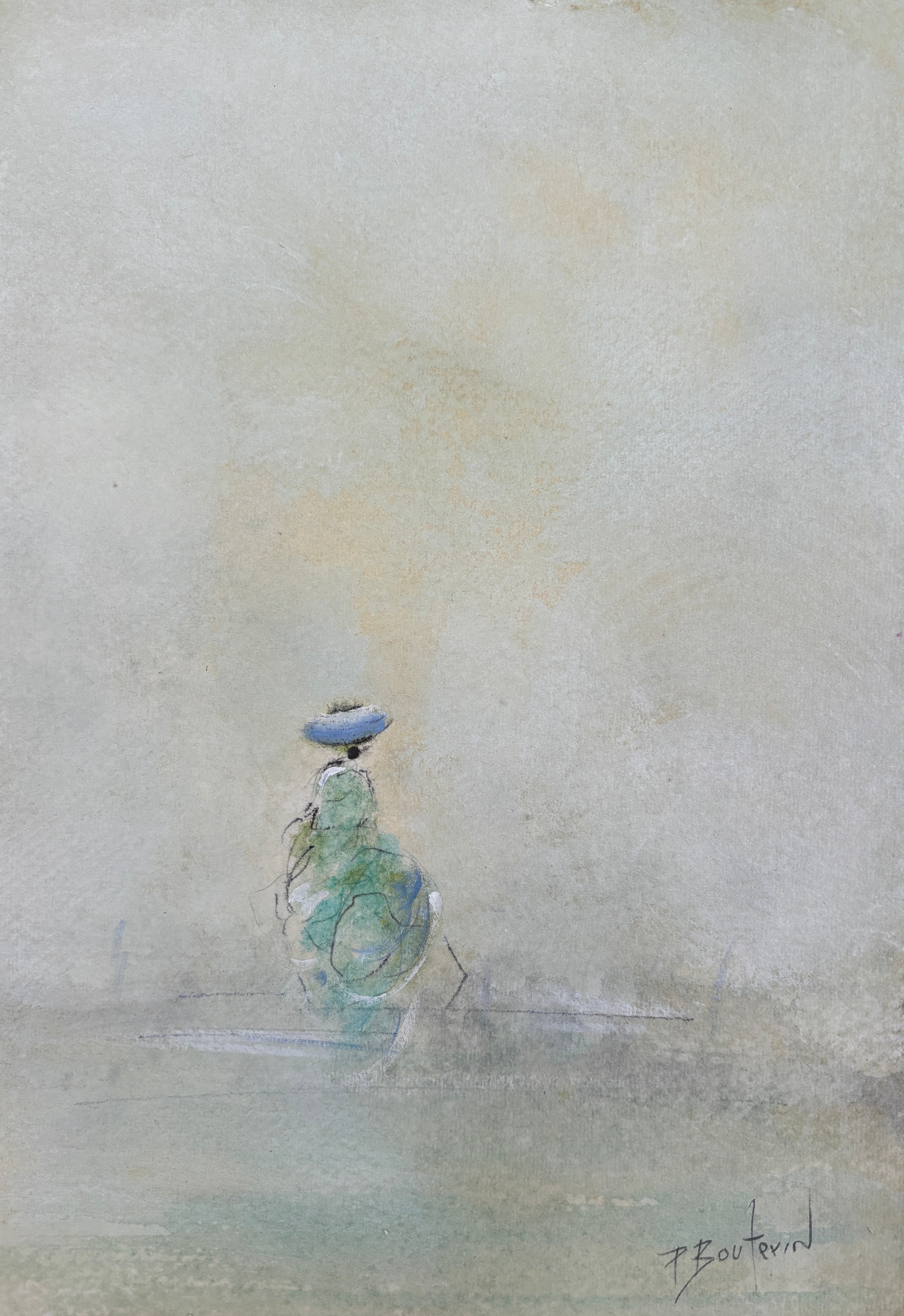Pascal Bouterin - En vert (12 x 8)