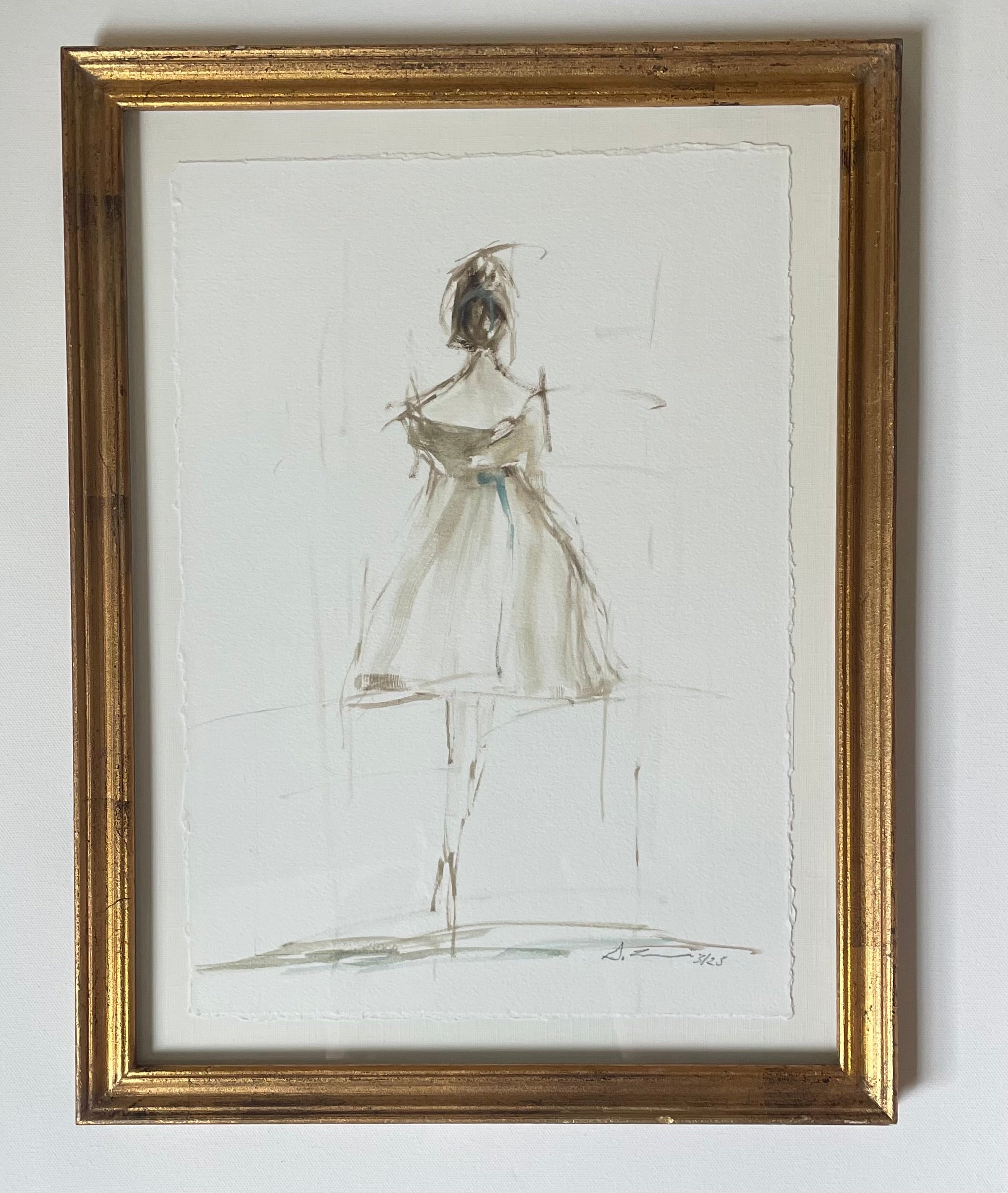 Geri Eubanks - Figure Study I (14 x 10)