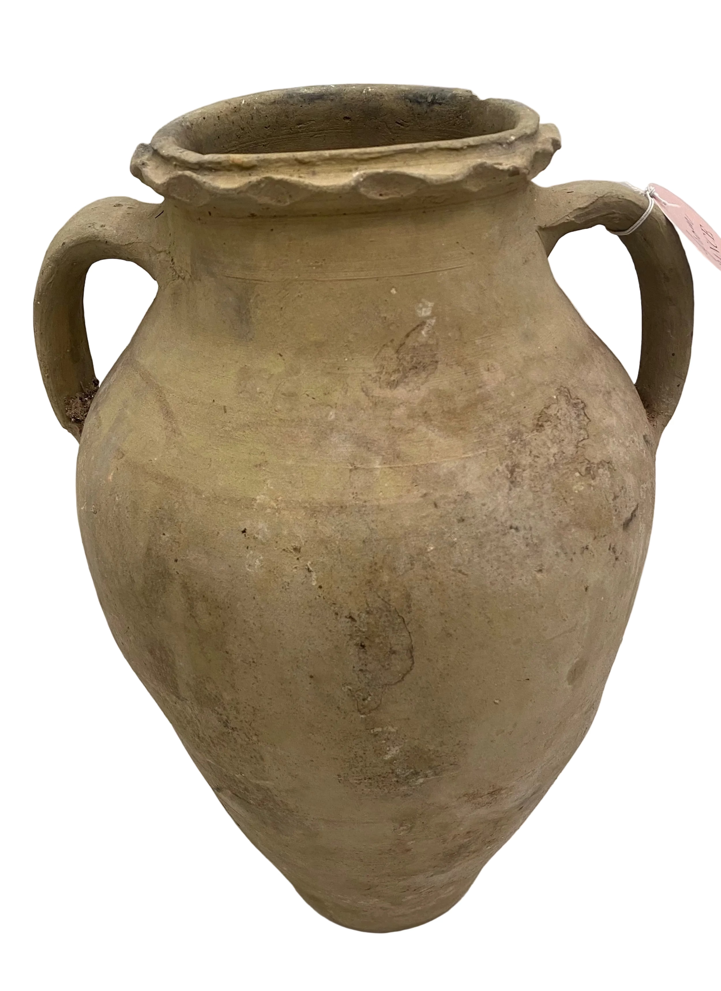 Brown Pottery Jarre from Provence