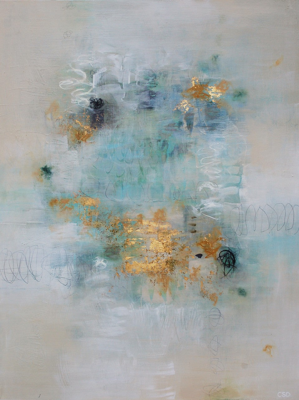 Christina Doelling - Gold Dust in the Wind (48 x 36)