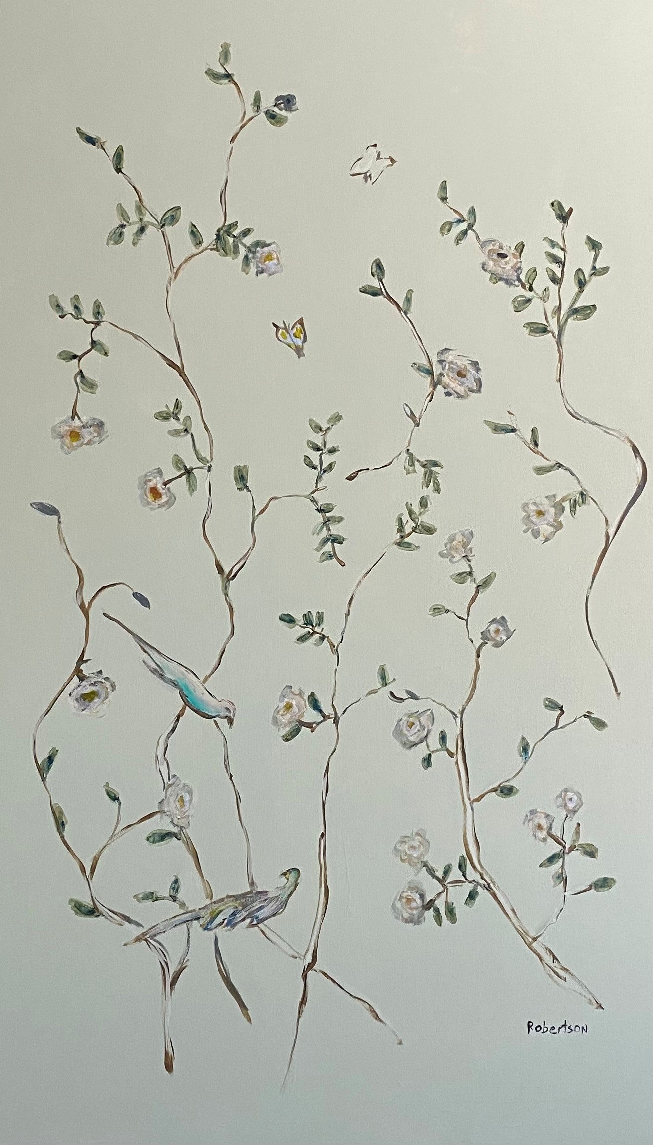 Sarah Robertson - Garden Walk II (60 x 36) - RESERVED