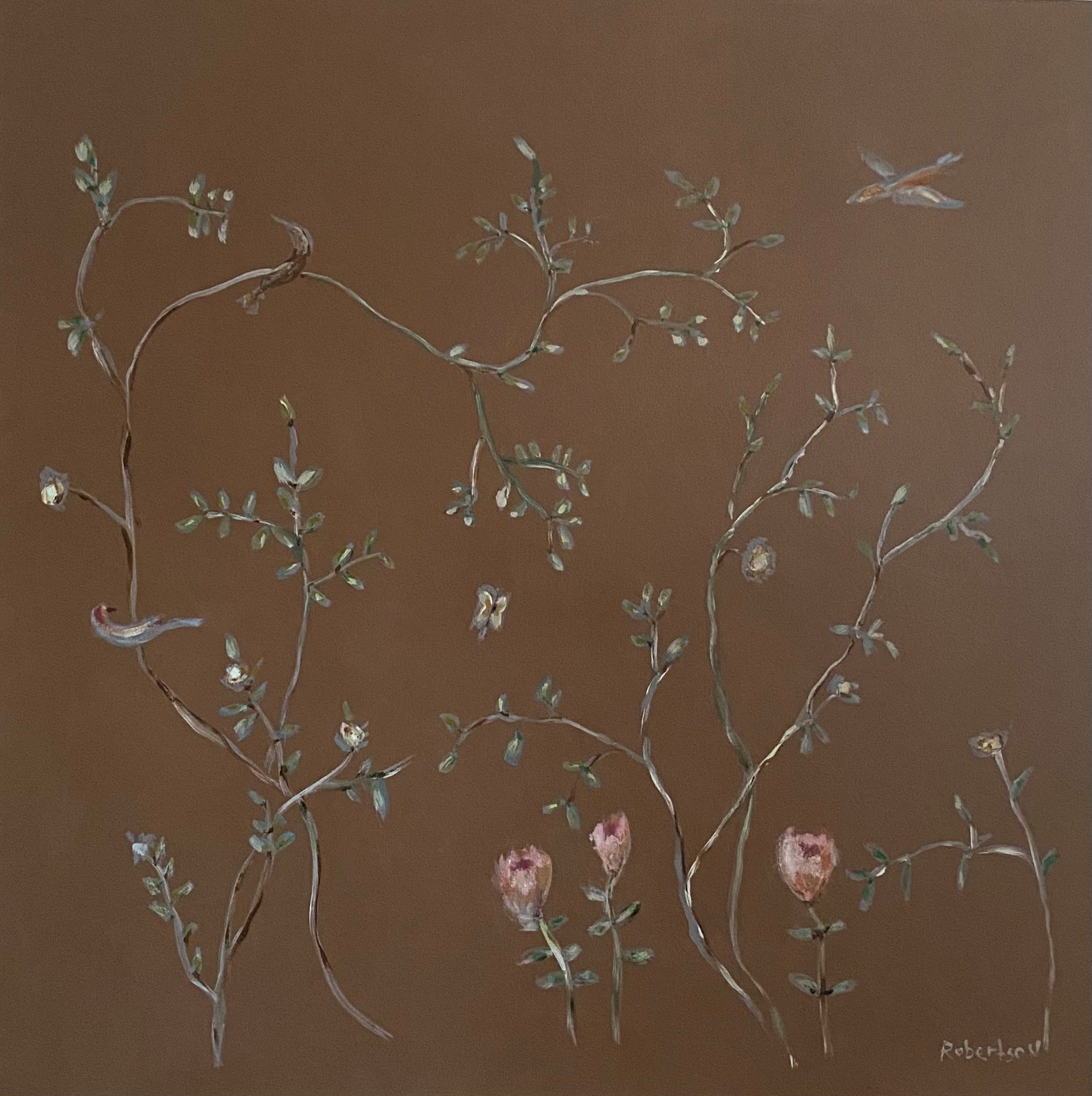 Sarah Robertson - Garden on Chestnut (40 x 40)