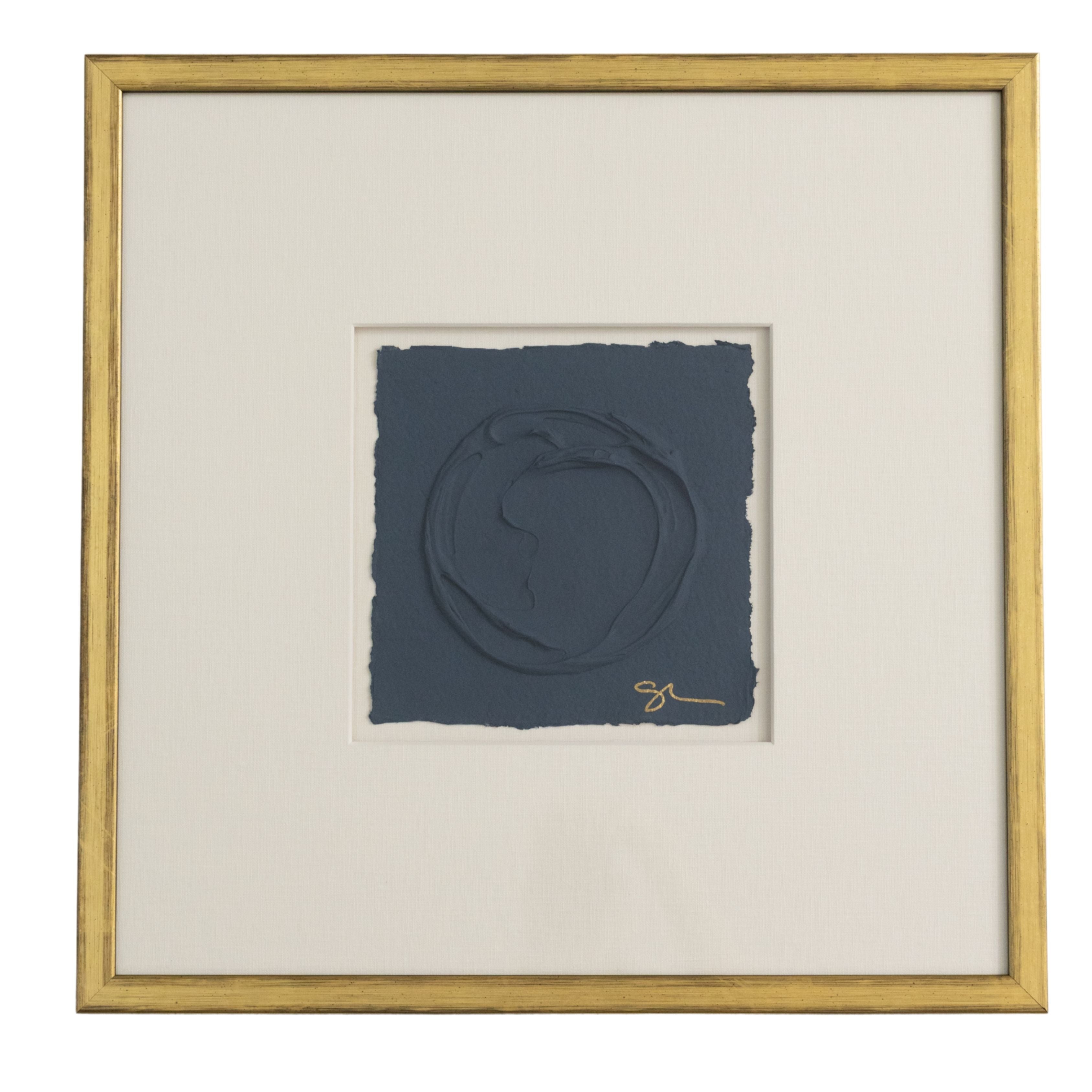 Sally Threlkeld - Hick's Blue (20 x 20)