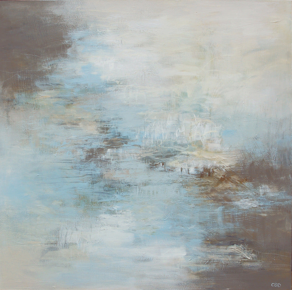 Christina Doelling - Hush Hush (40 x 40)
