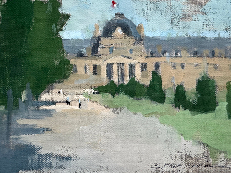 Sherrie Russ Levine - Champ des Mars (6 x 8)
