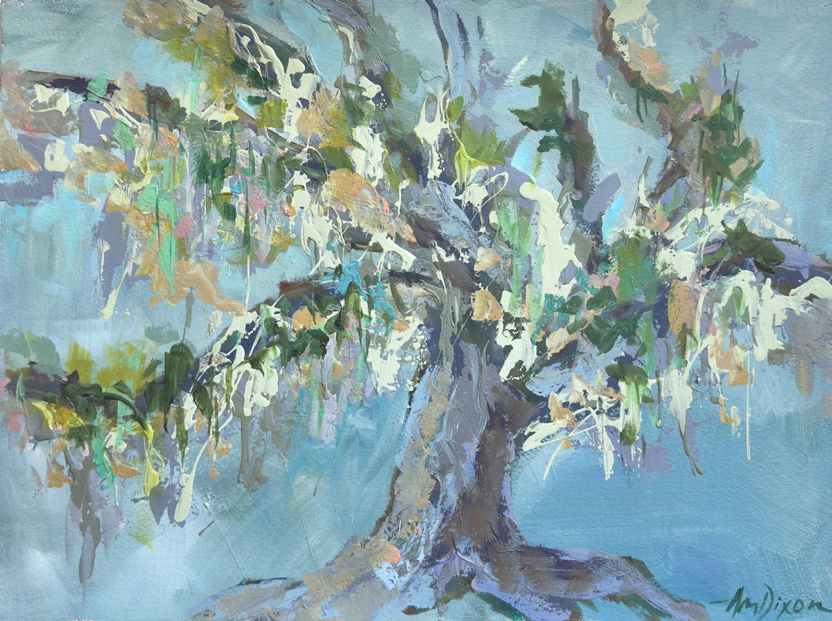 Amy Dixon - Where the Live Oaks Lean (22 x 30)