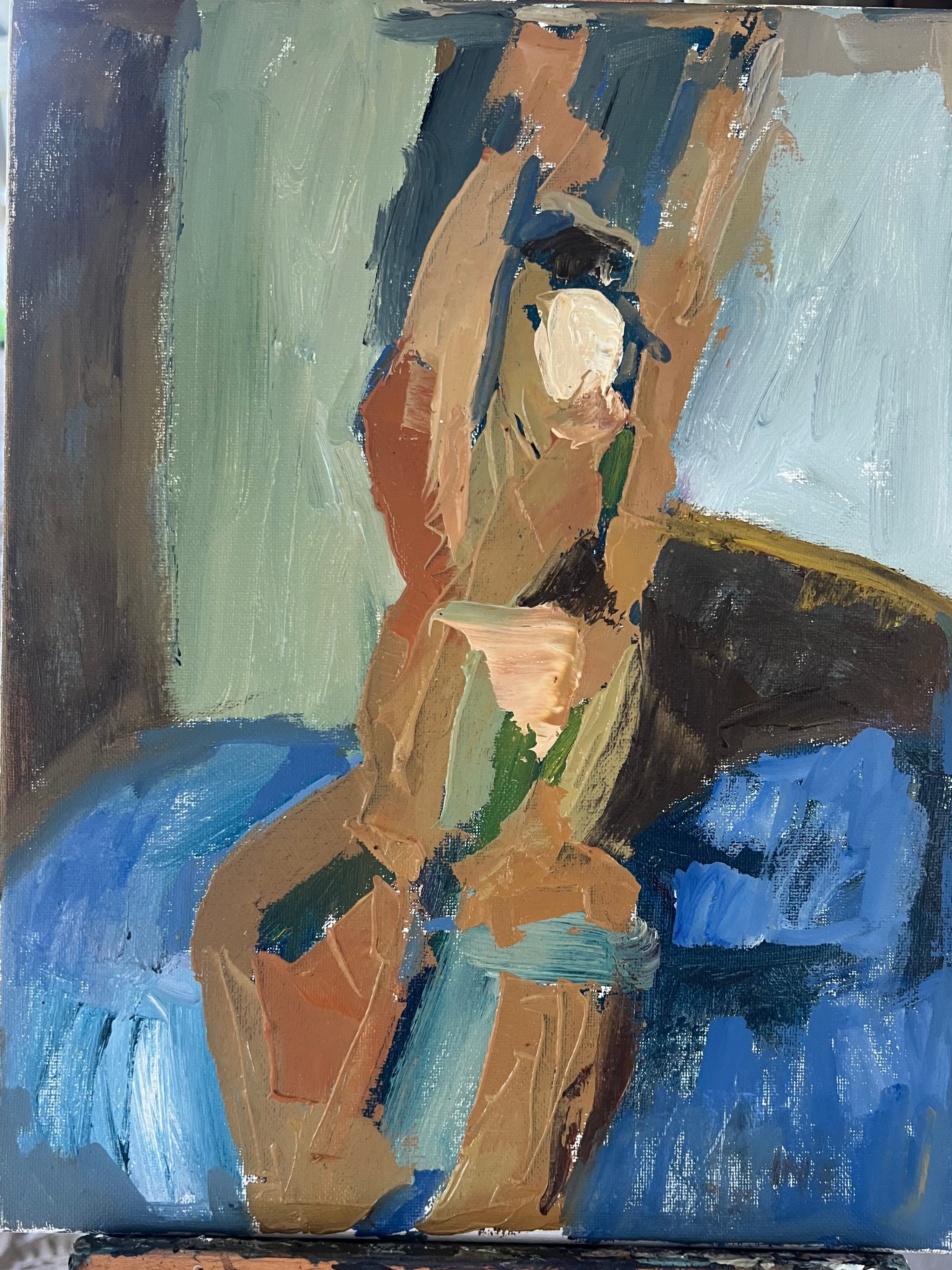 Anne Darby Parker - Reaching (14 x 11)