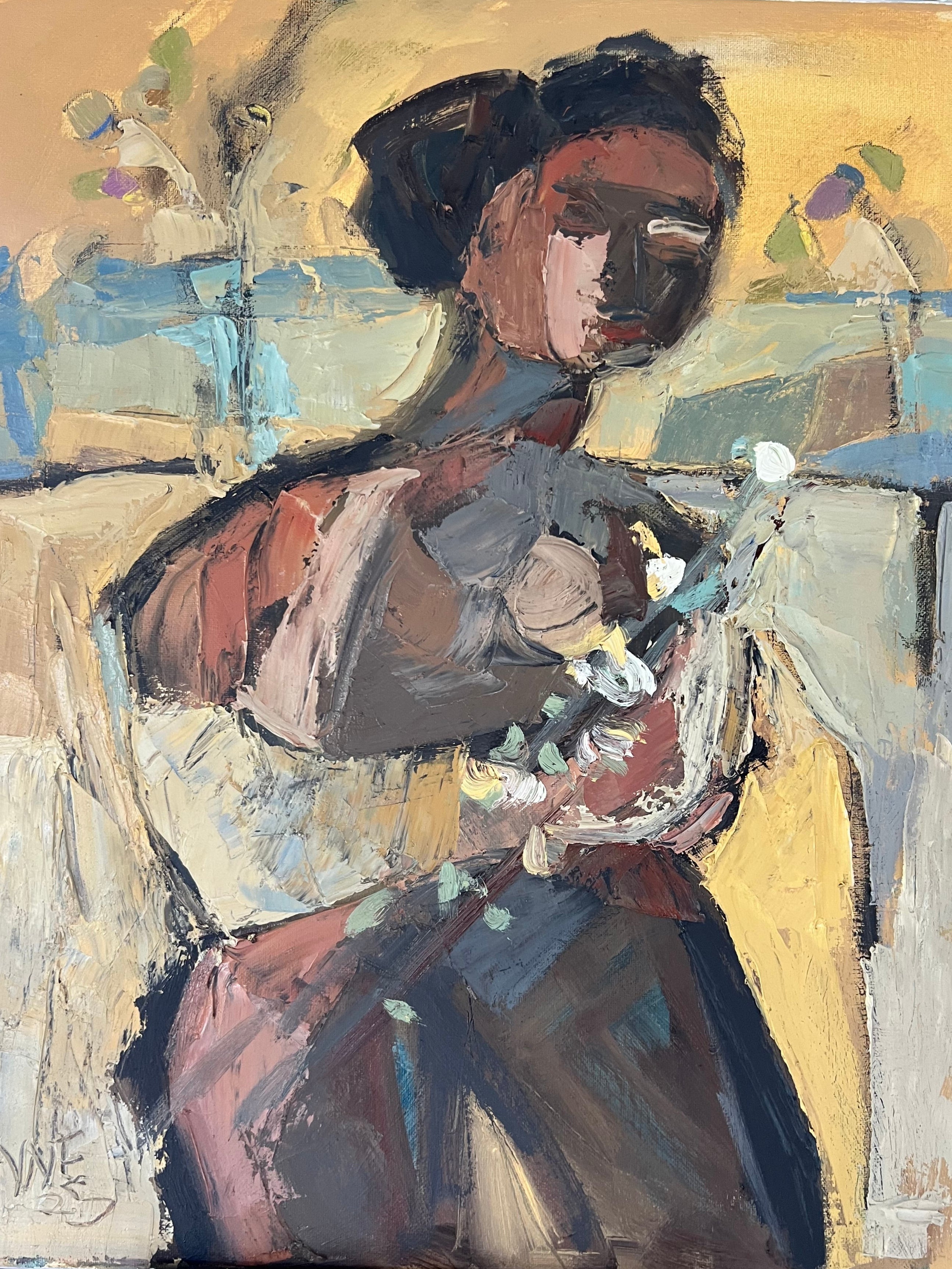 Anne Darby Parker - Gathering Resilience (20 x 16)