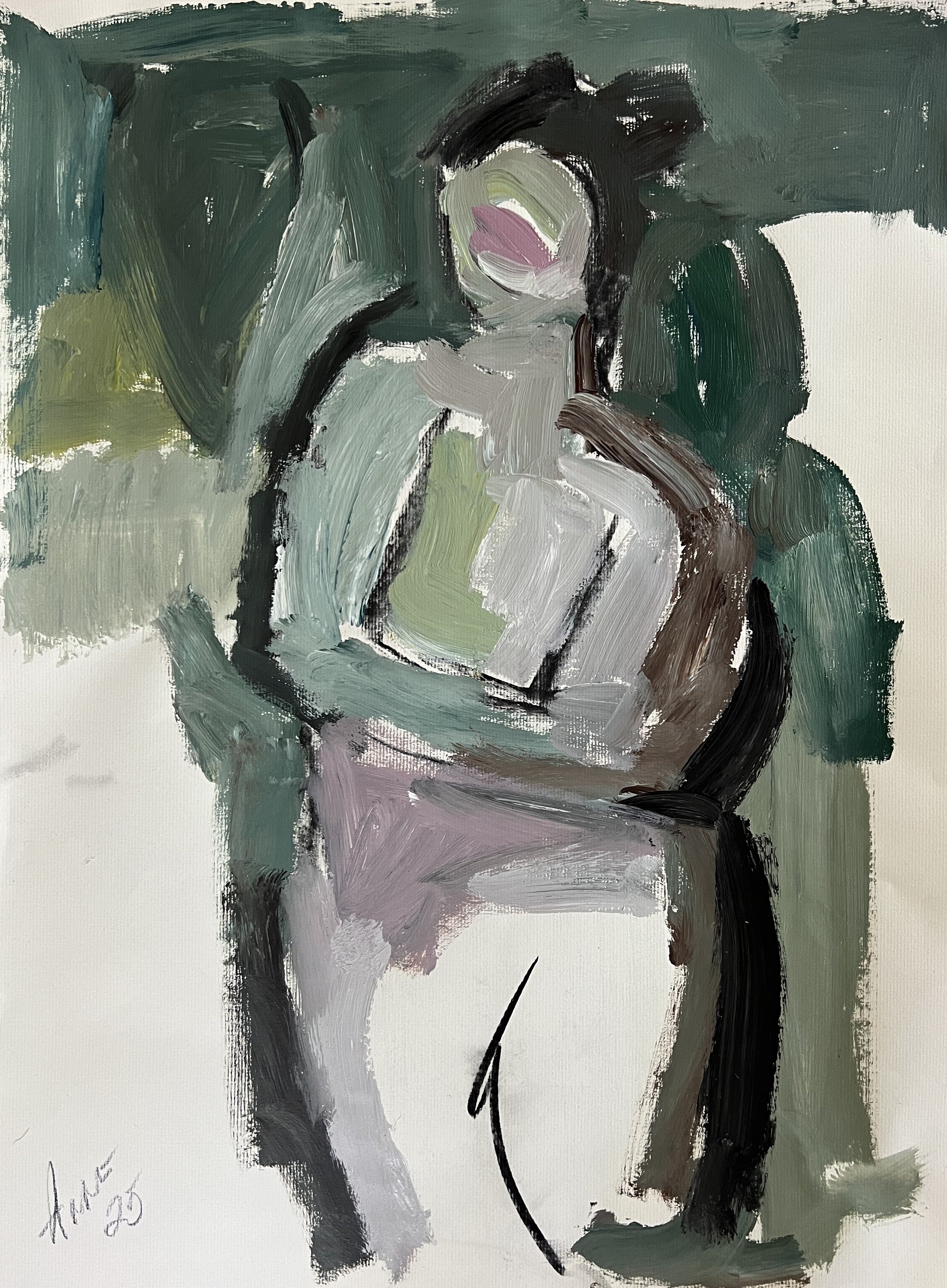 Anne Darby Parker - The Shape of Stillness (24 x 18)