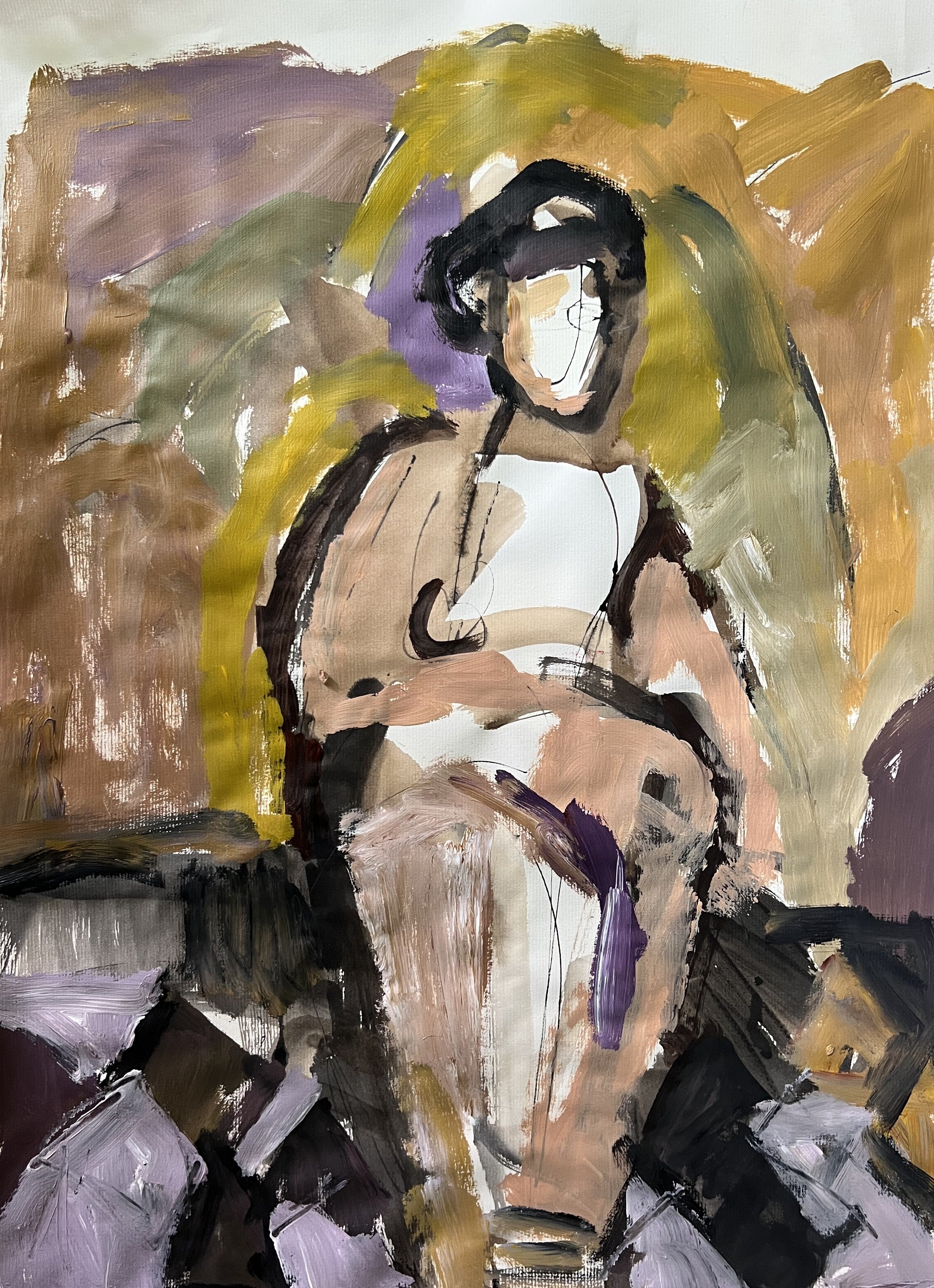 Anne Darby Parker - She Held the Daylight (24 x 18)