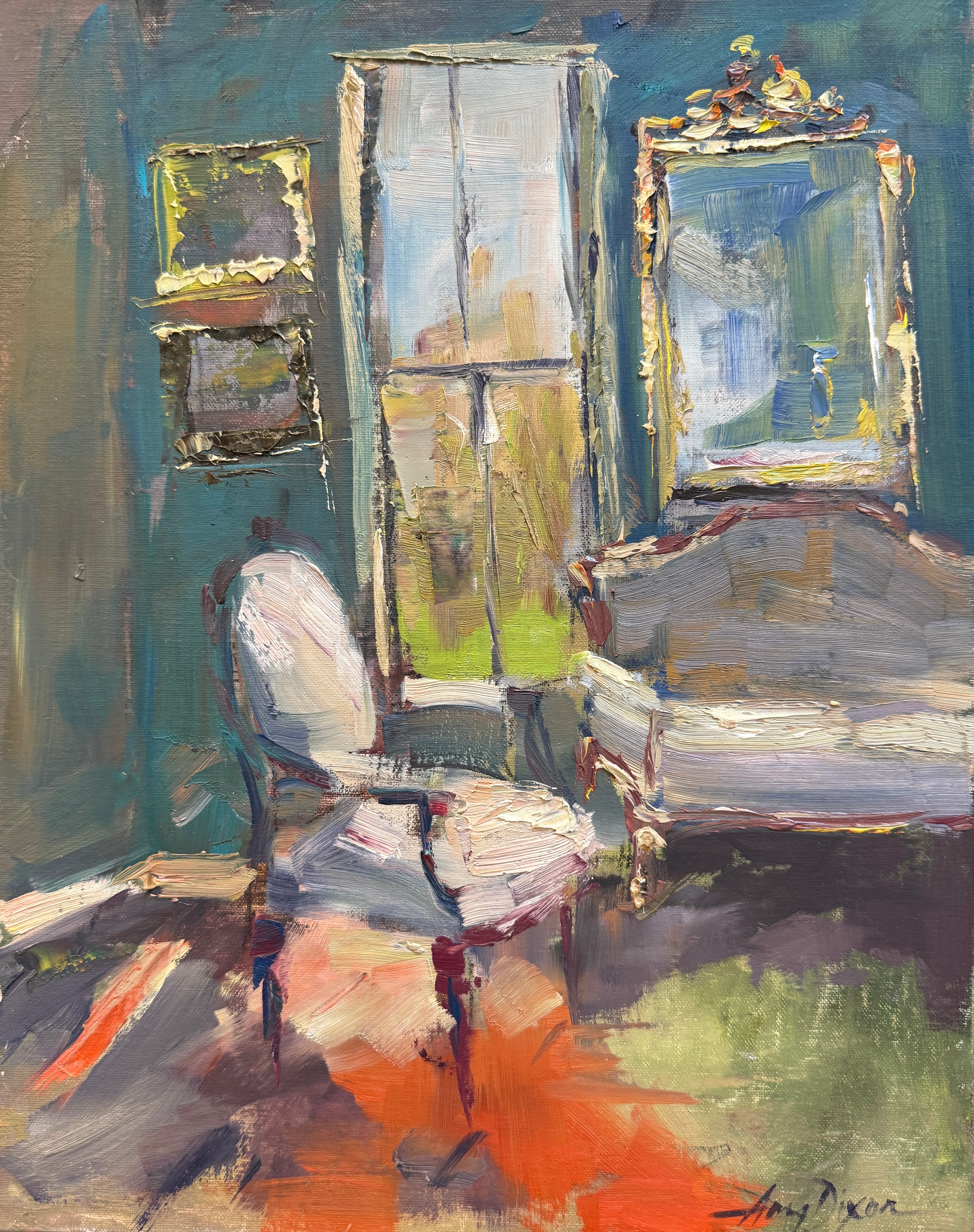Amy Dixon - Sara's Salon (14 x 11)
