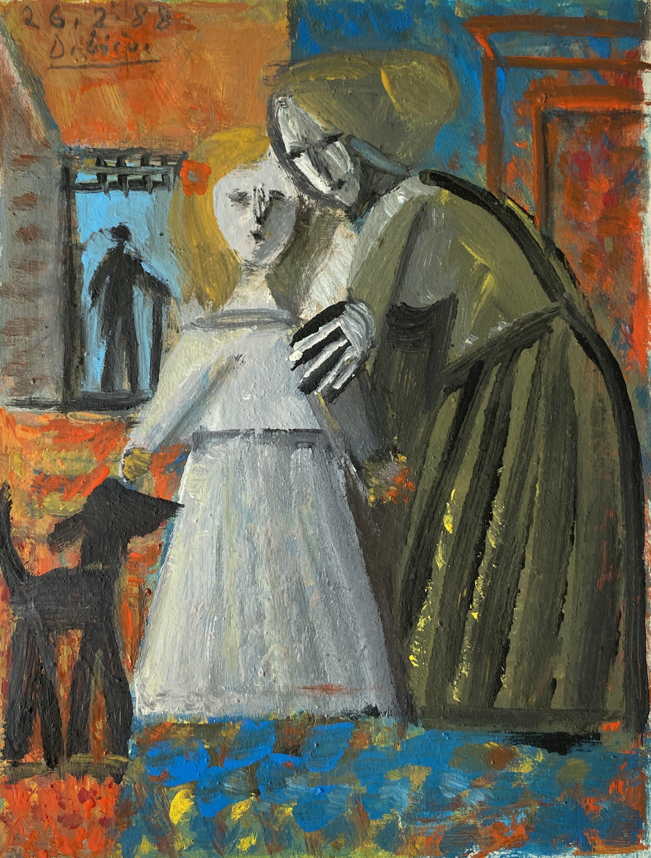 Heritage - Mother and Child by Raymond Debieve (6.5 x 5)