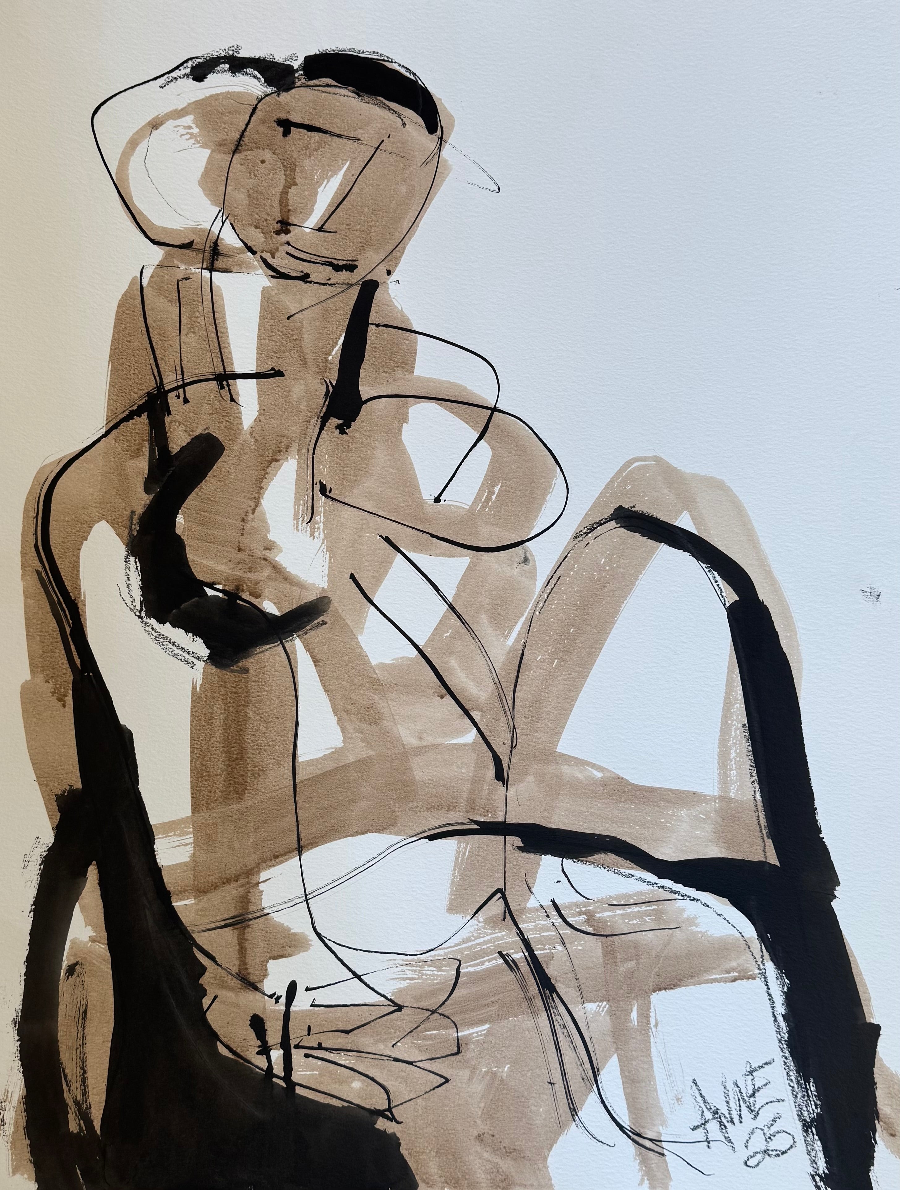Anne Darby Parker - Figural Study I (24 x 18)