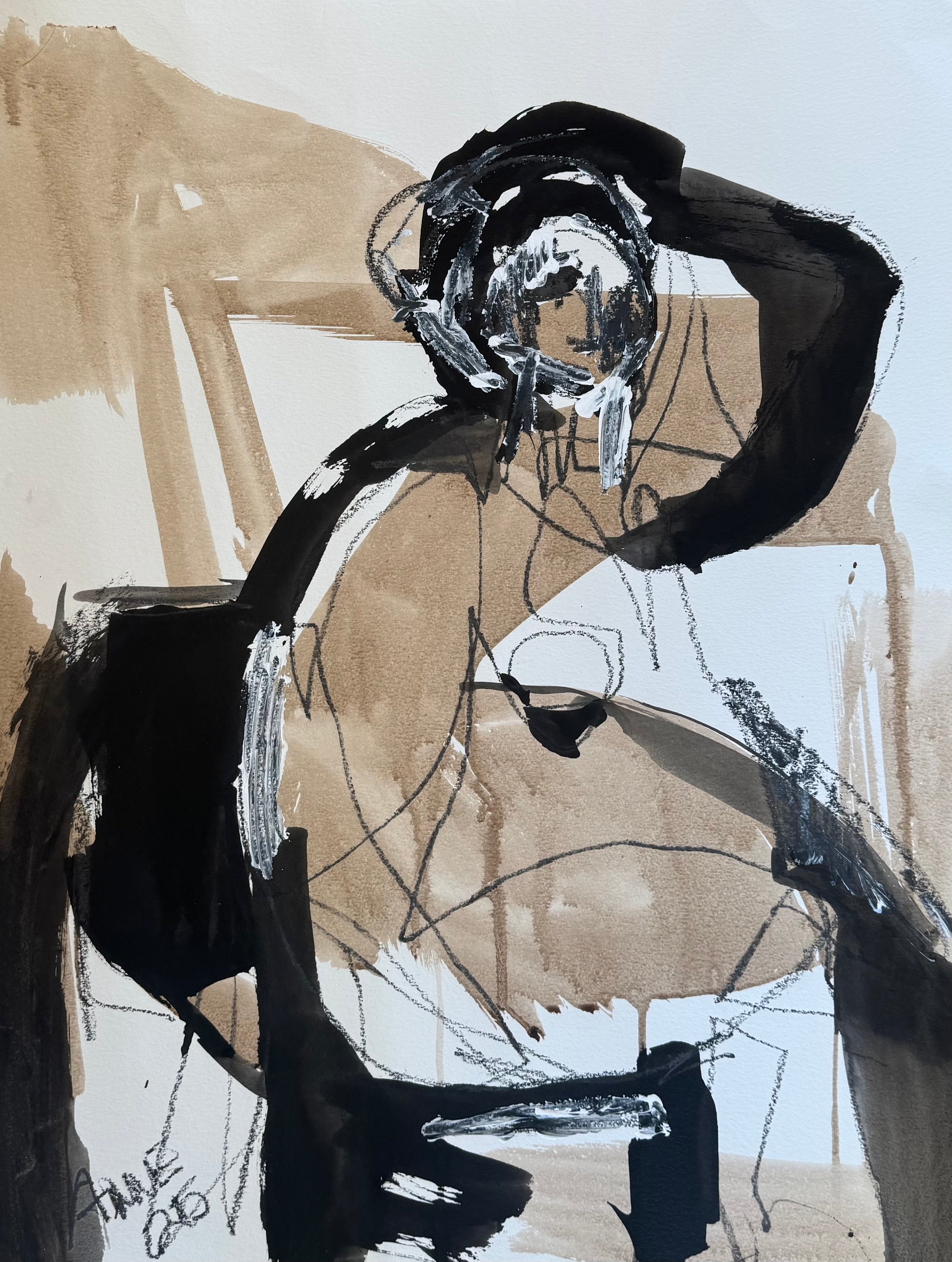 Anne Darby Parker - Figural Study II (24 x 18)