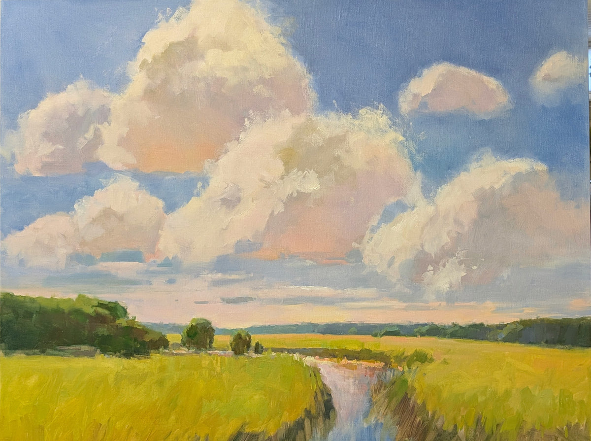 Millie Gosch - Into the Blue (36 x 48)
