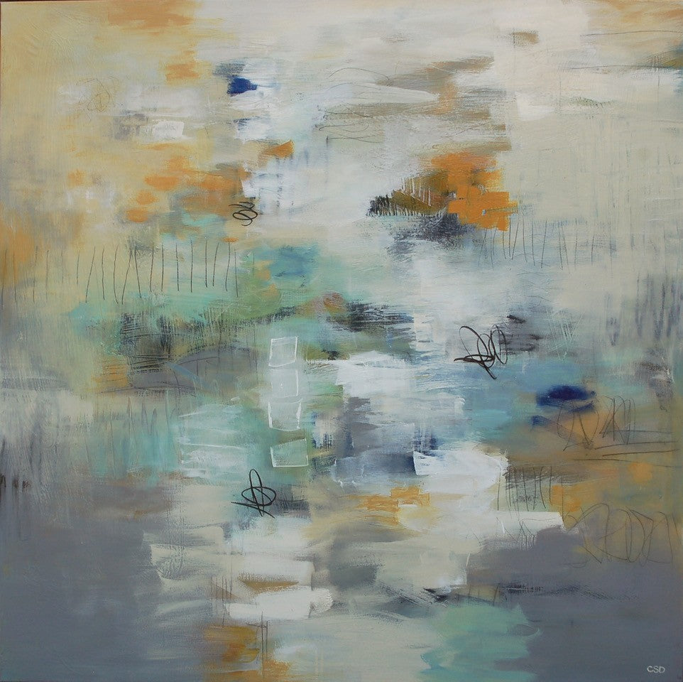 Christina Doelling - Invite Joy In (48 x 48)