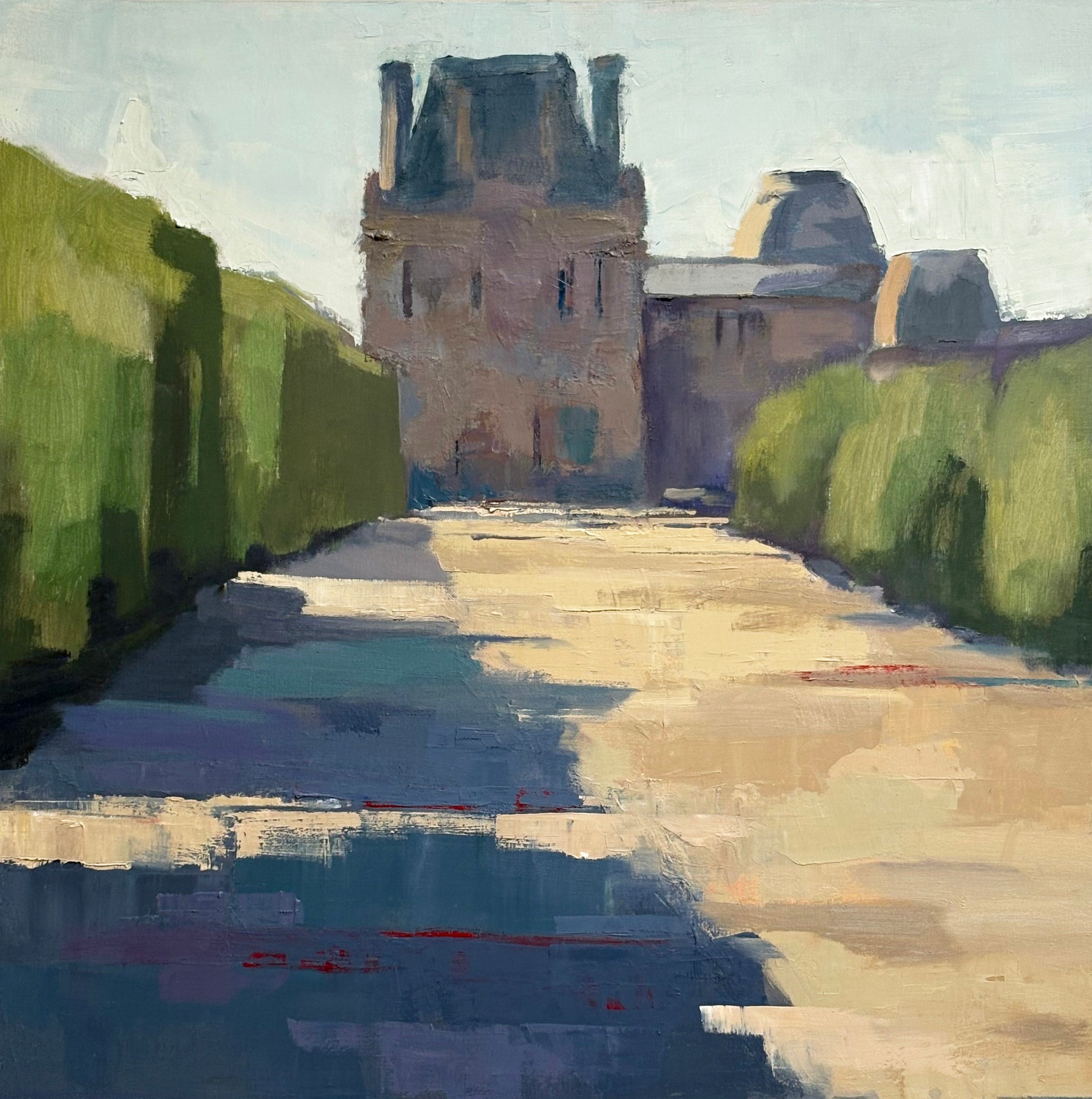 Lesley Powell - Louvre, Backlit (16 x 16)
