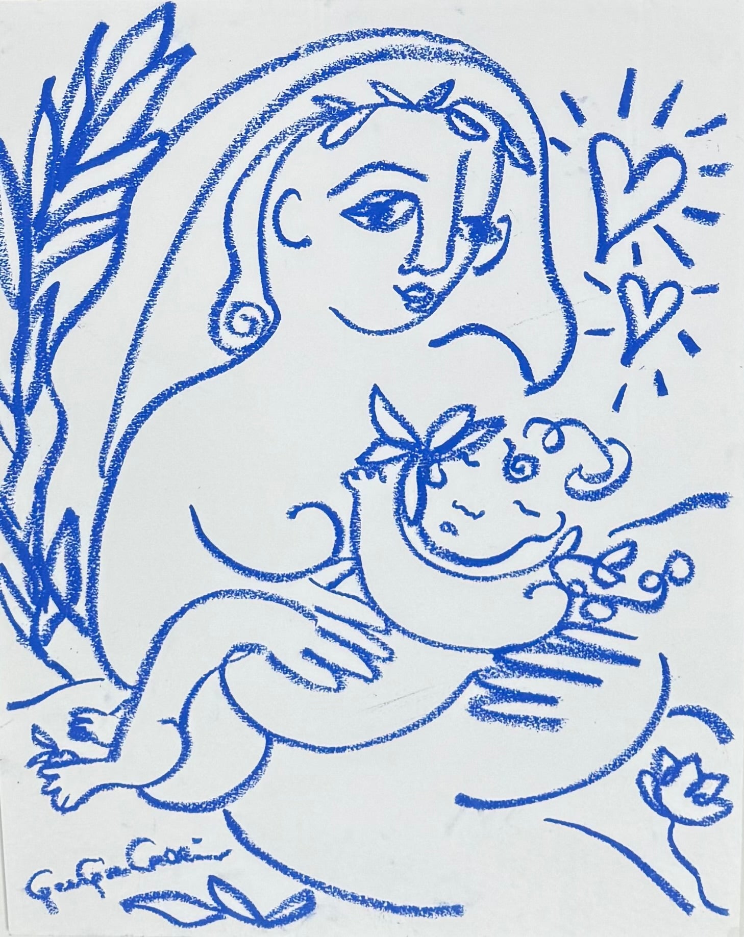 Gee Gee Collins - In My Arms (24 x 18)