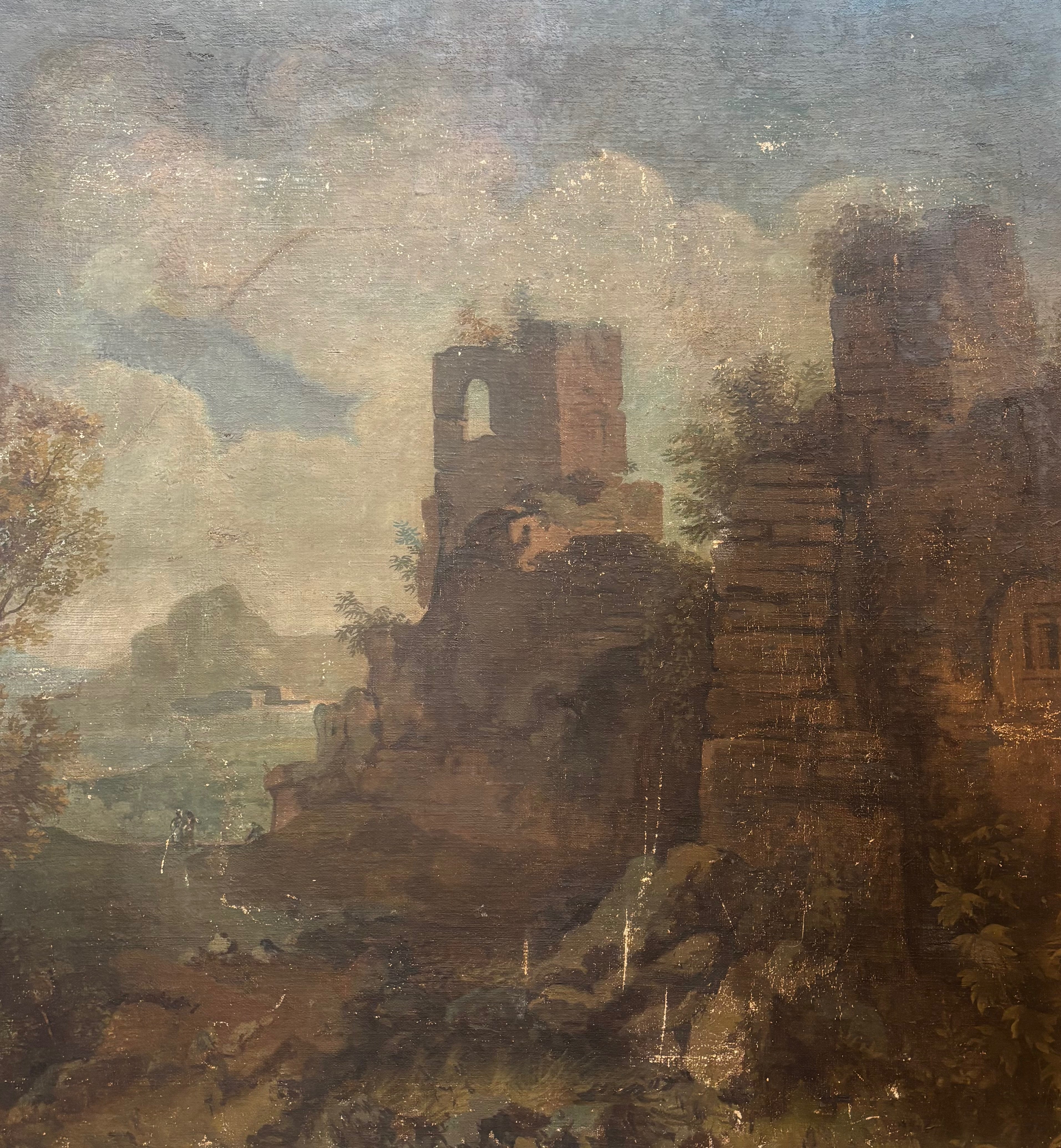 Heritage - Ruin of a Tower (45 x 44)
