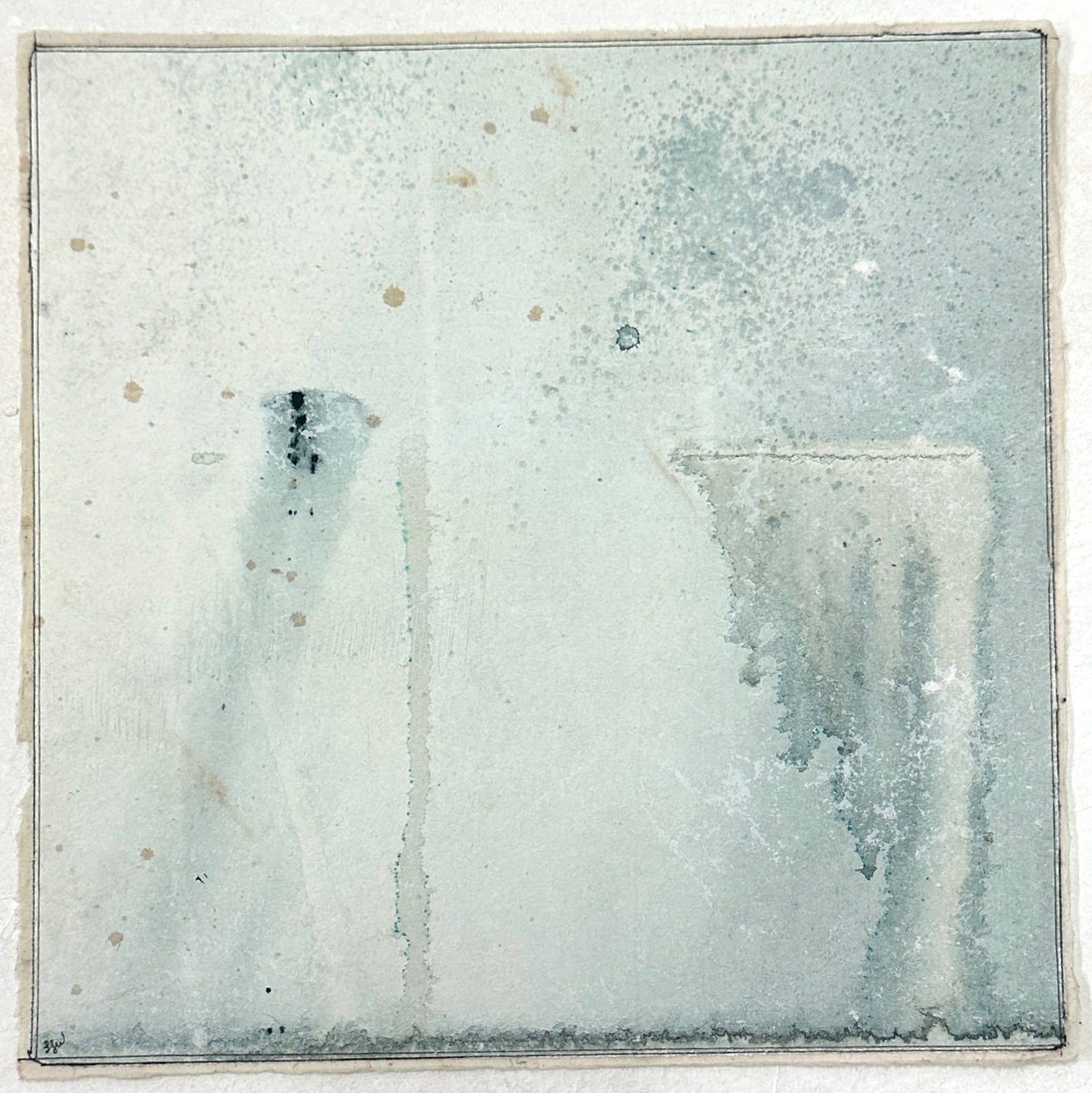 Lisa Weiss - Jade Realm Series XXI (10.5 x 10.5)