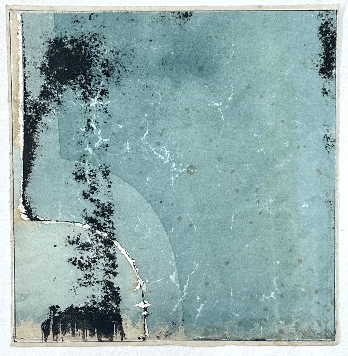 Lisa Weiss - Jade Realm Series XVII (10.5 x 10.5)