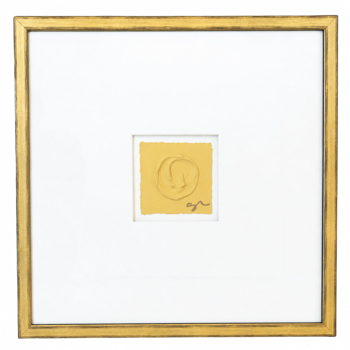 Sally Threlkeld - Jaune #2 (18 x 18)