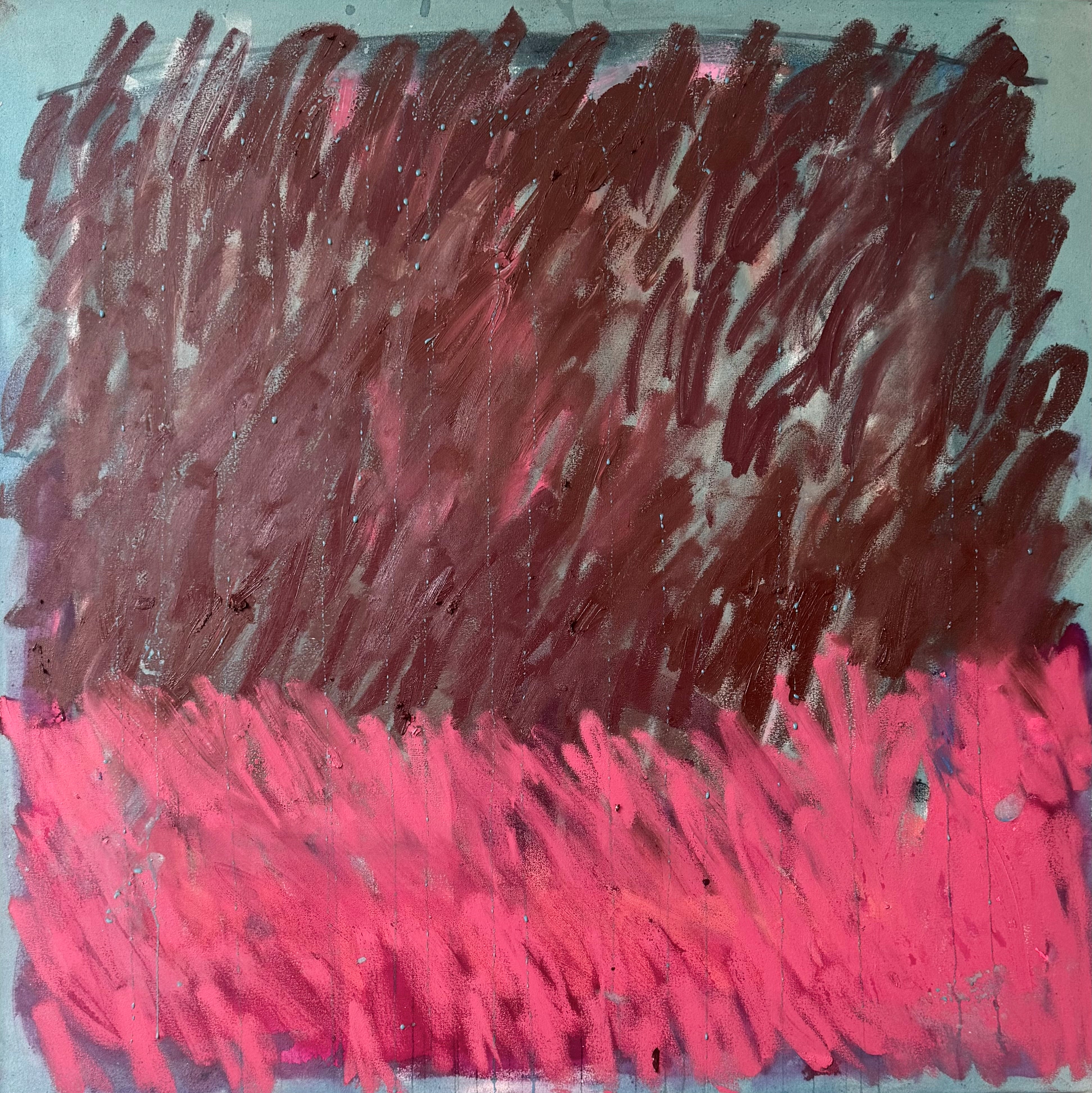 Colleen Leach - Judy Blue Eyes (40 x 40)