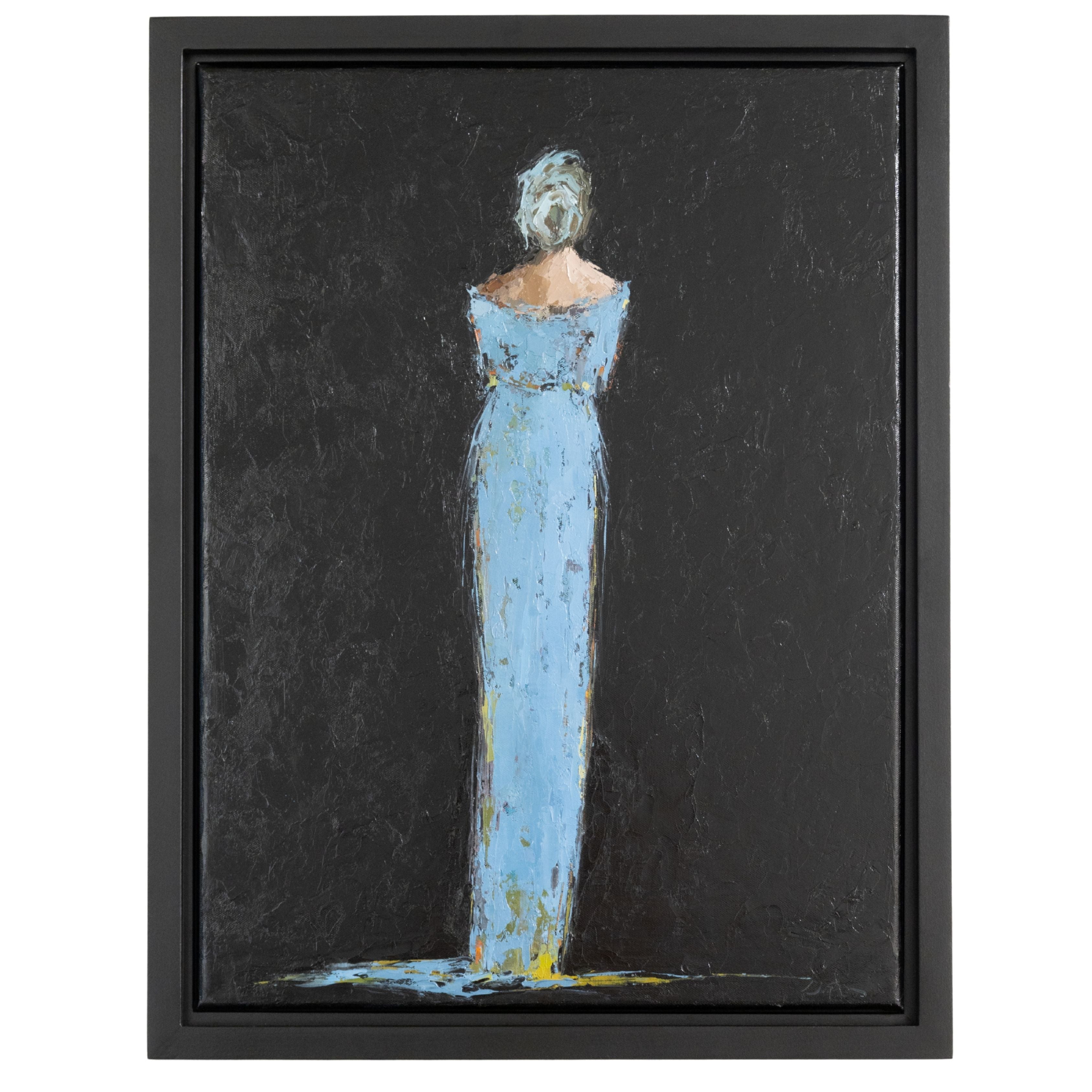 Geri Eubanks - Lady in Azure (26.5 x 20)