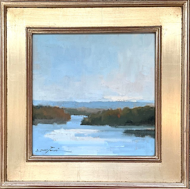 Sherrie Russ Levine - Lake Overlook (12 x 12)