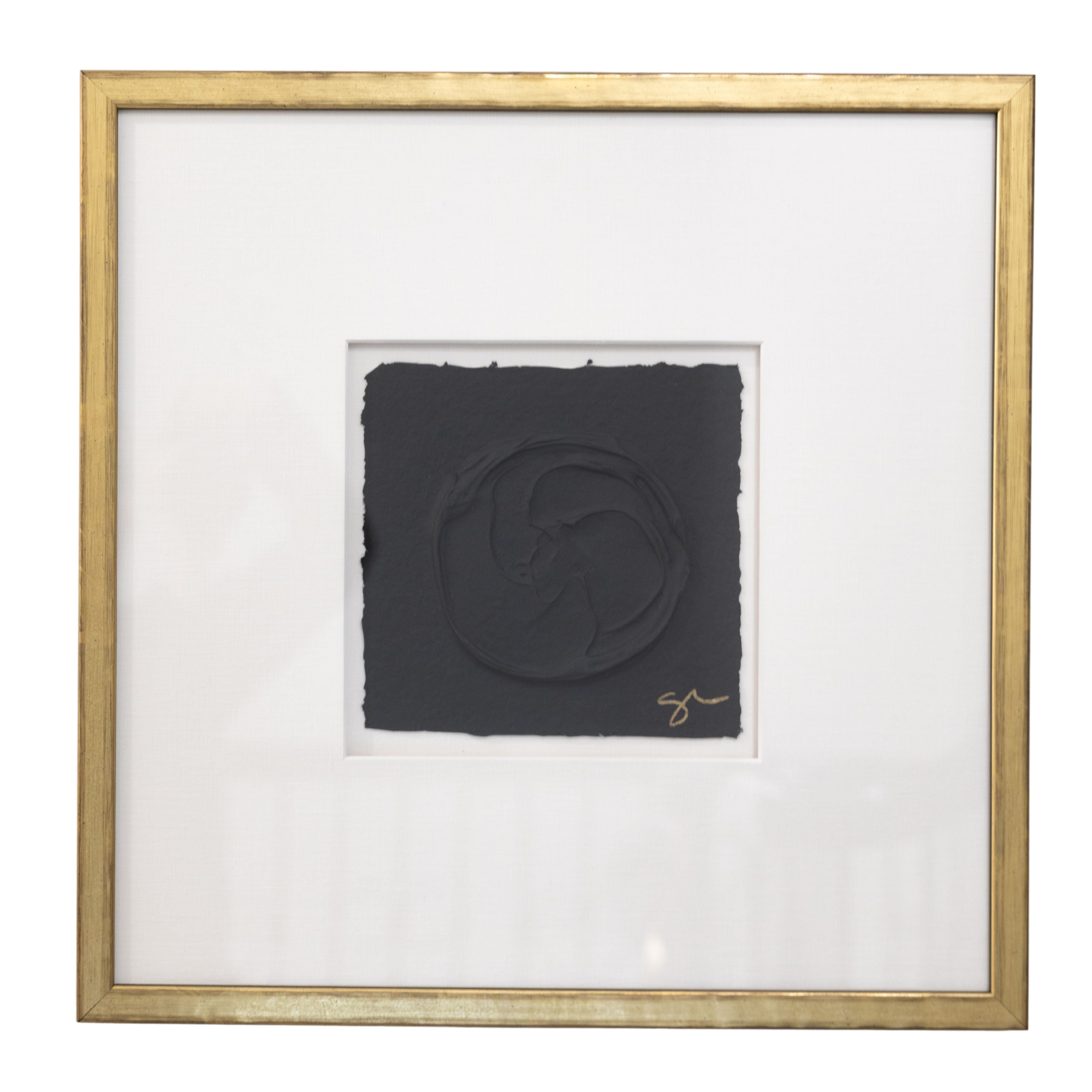 Sally Threlkeld - Lamp Black (20 x 20)