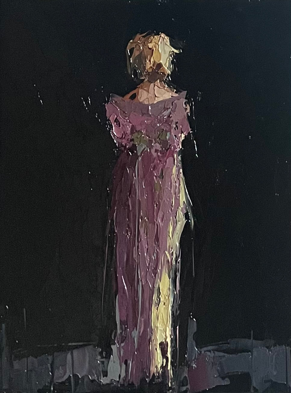 Geri Eubanks - Lavender Dress II (10 x 8)