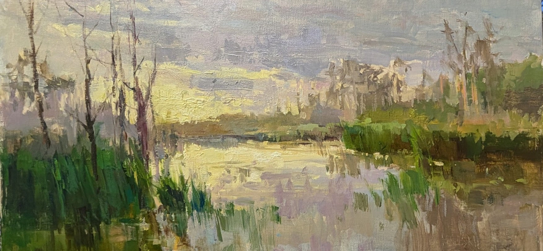 Millie Gosch - Lemon Sky Creek (12 x 24)