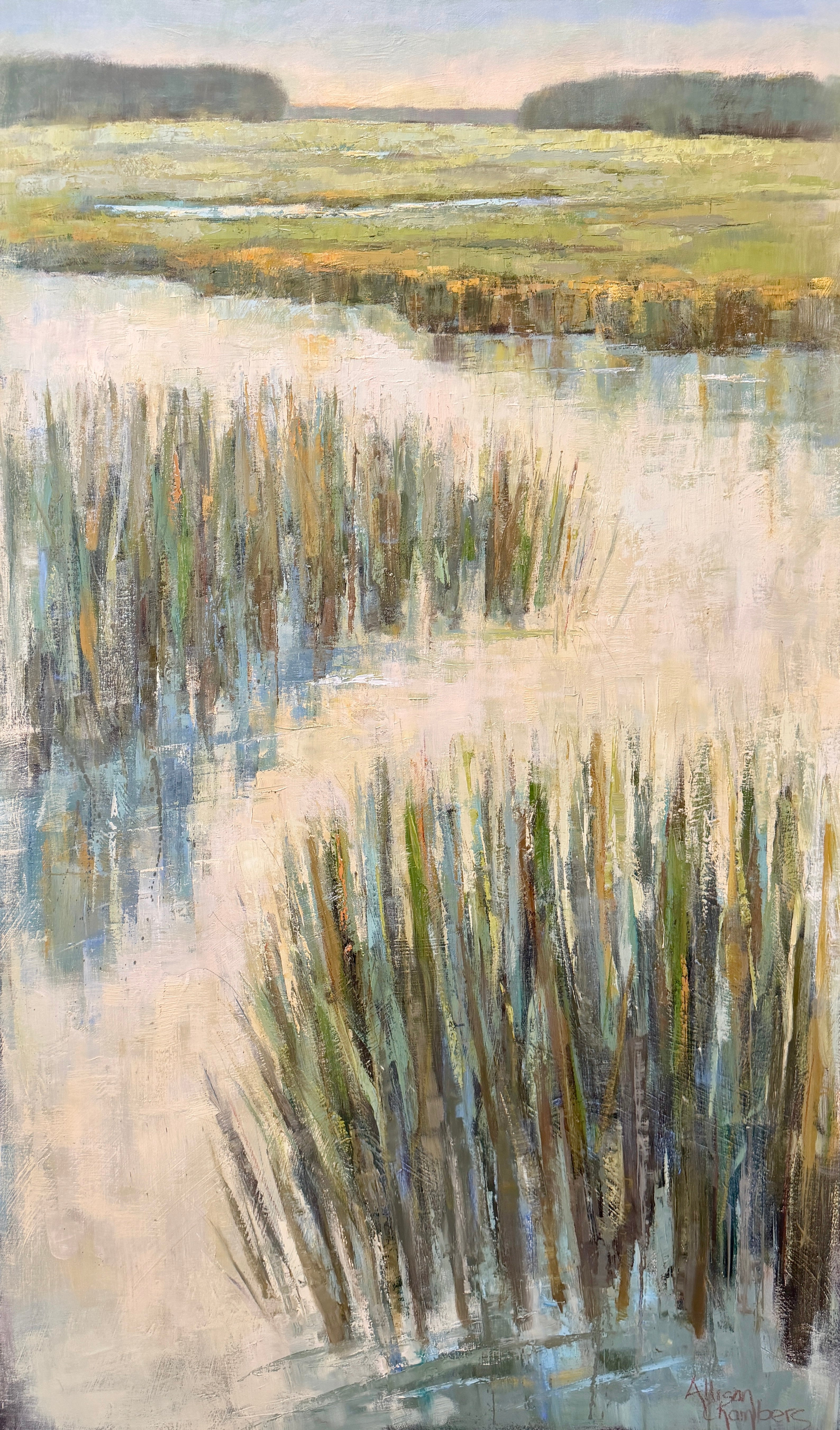Allison Chambers - Lemonade Sky (60 x 36)