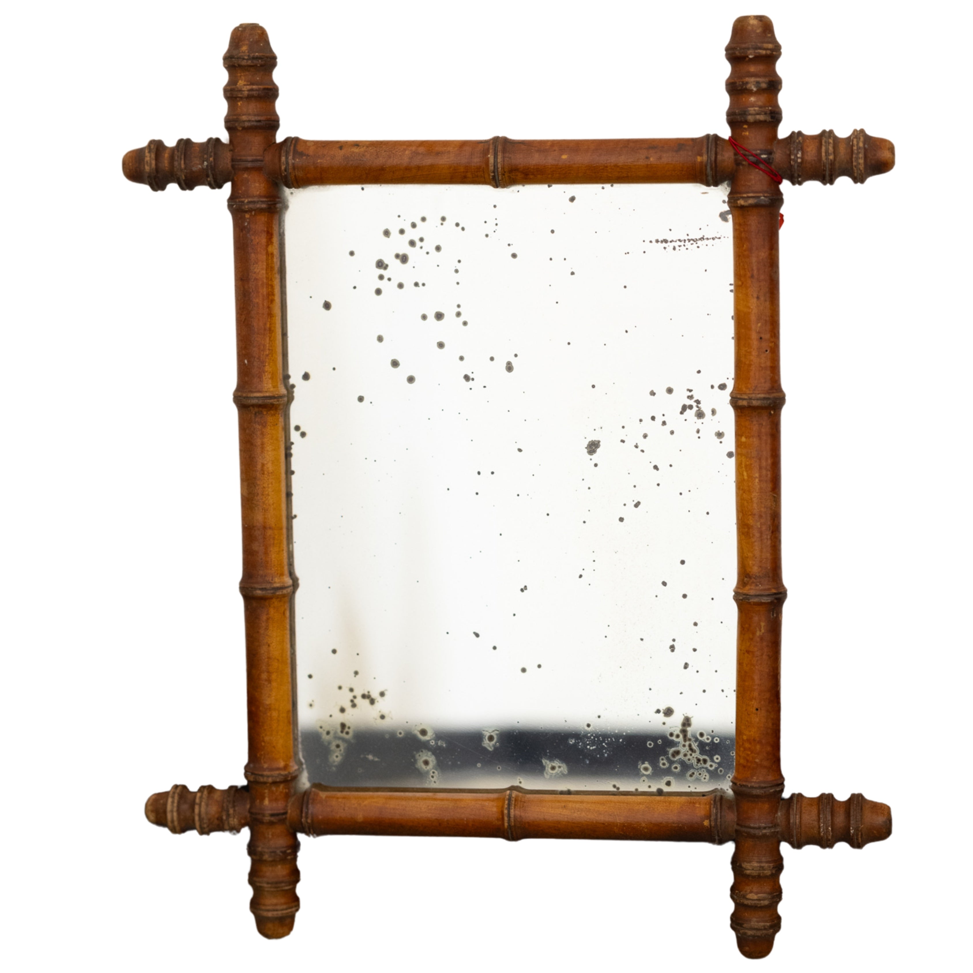 Oak Bamboo-Style Mirror M