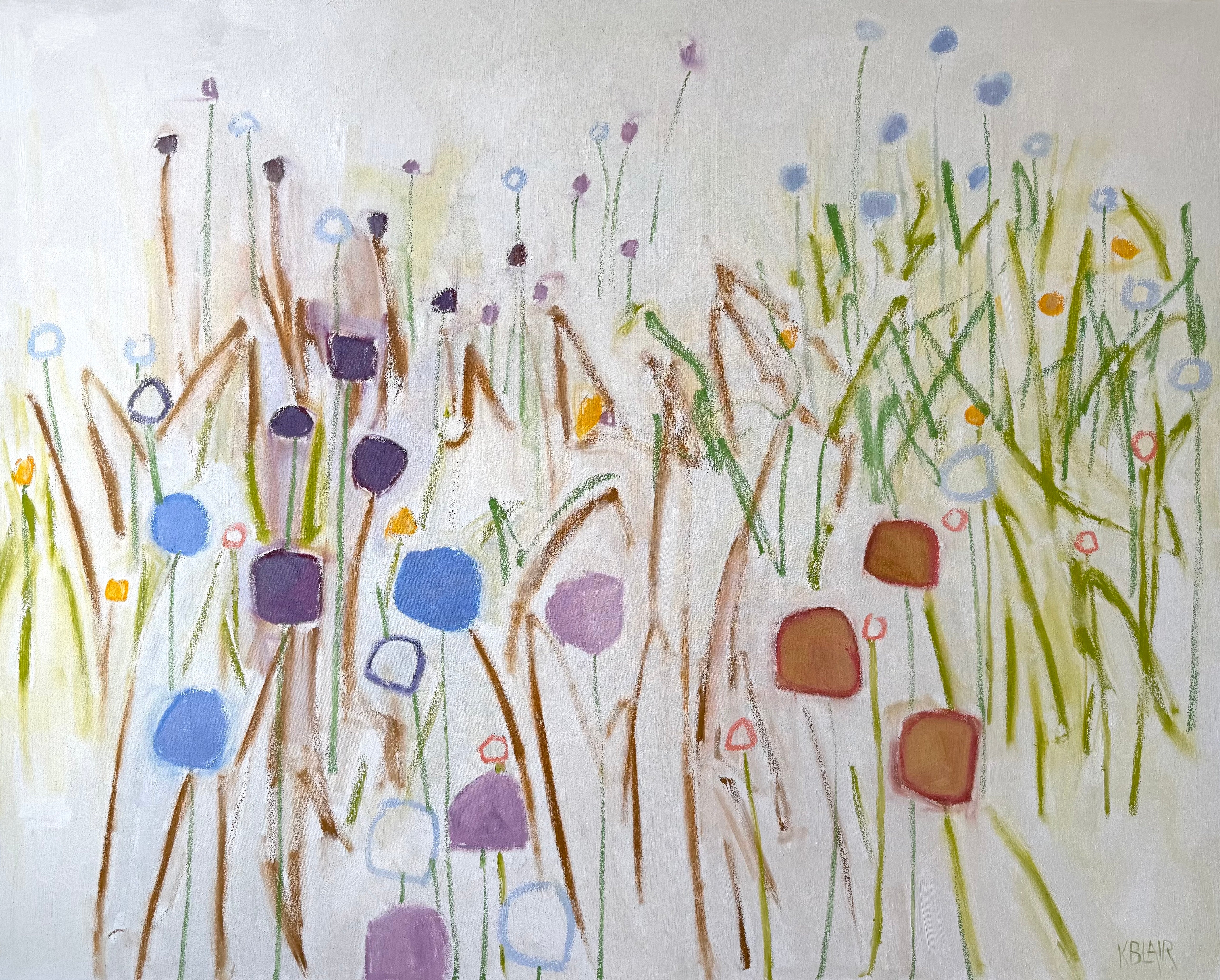 Karen Blair - Morning Reveries (48 x 60)