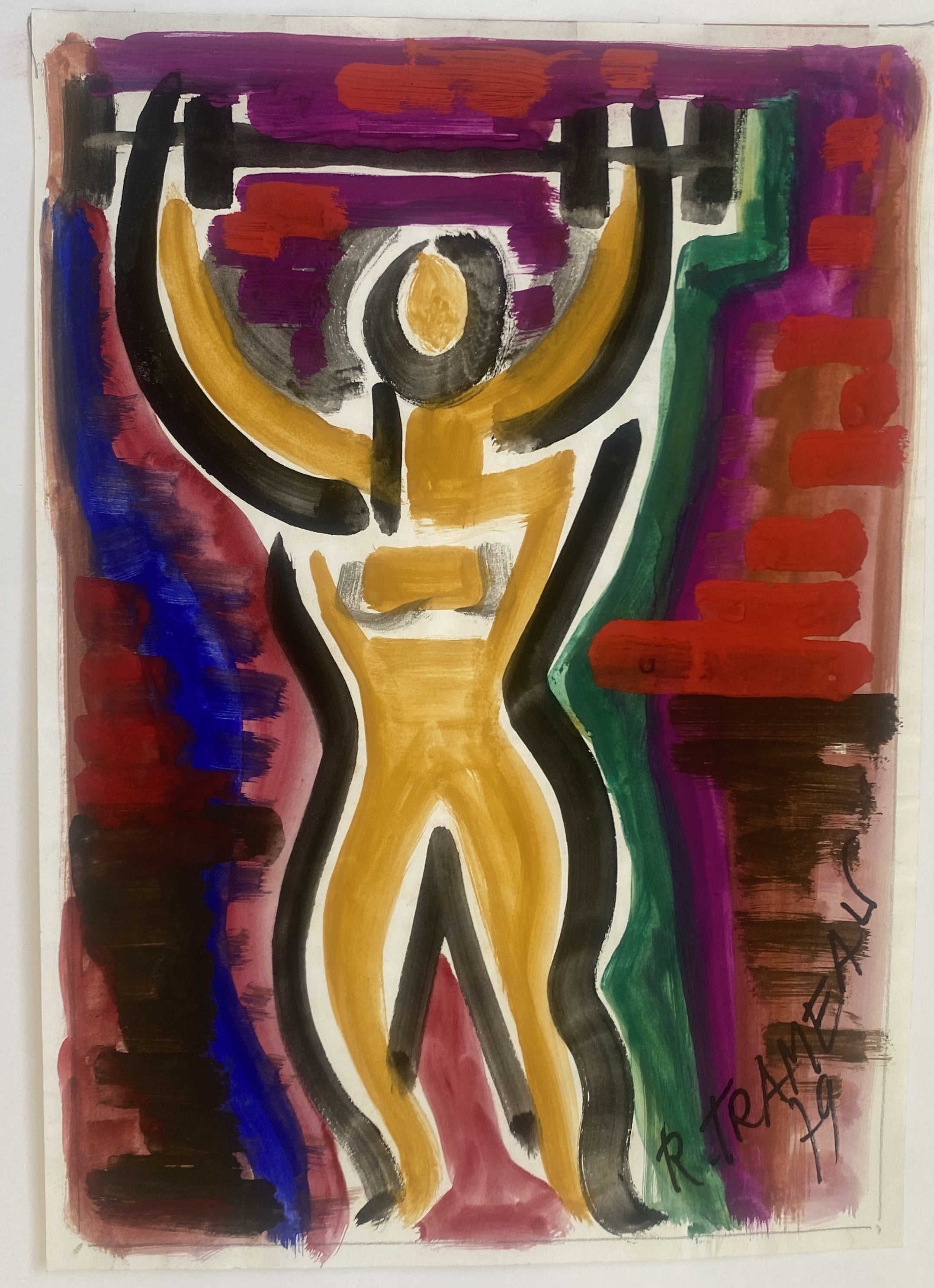 Heritage - Neon Strength by Raymond Trameau (11.5 x 8)