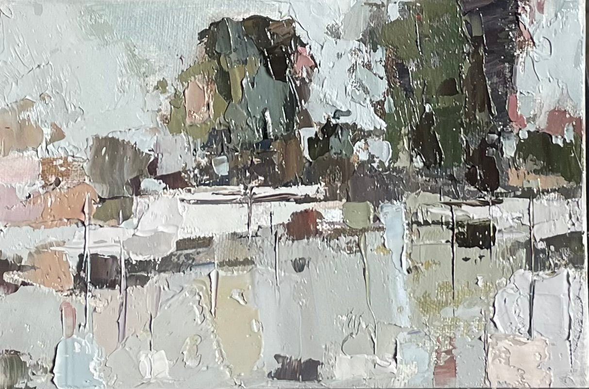 Geri Eubanks - Petite Landscape Study VII (4 x 6)