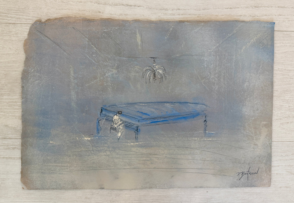 Pascal Bouterin - Piano Player (10.5 x 15)