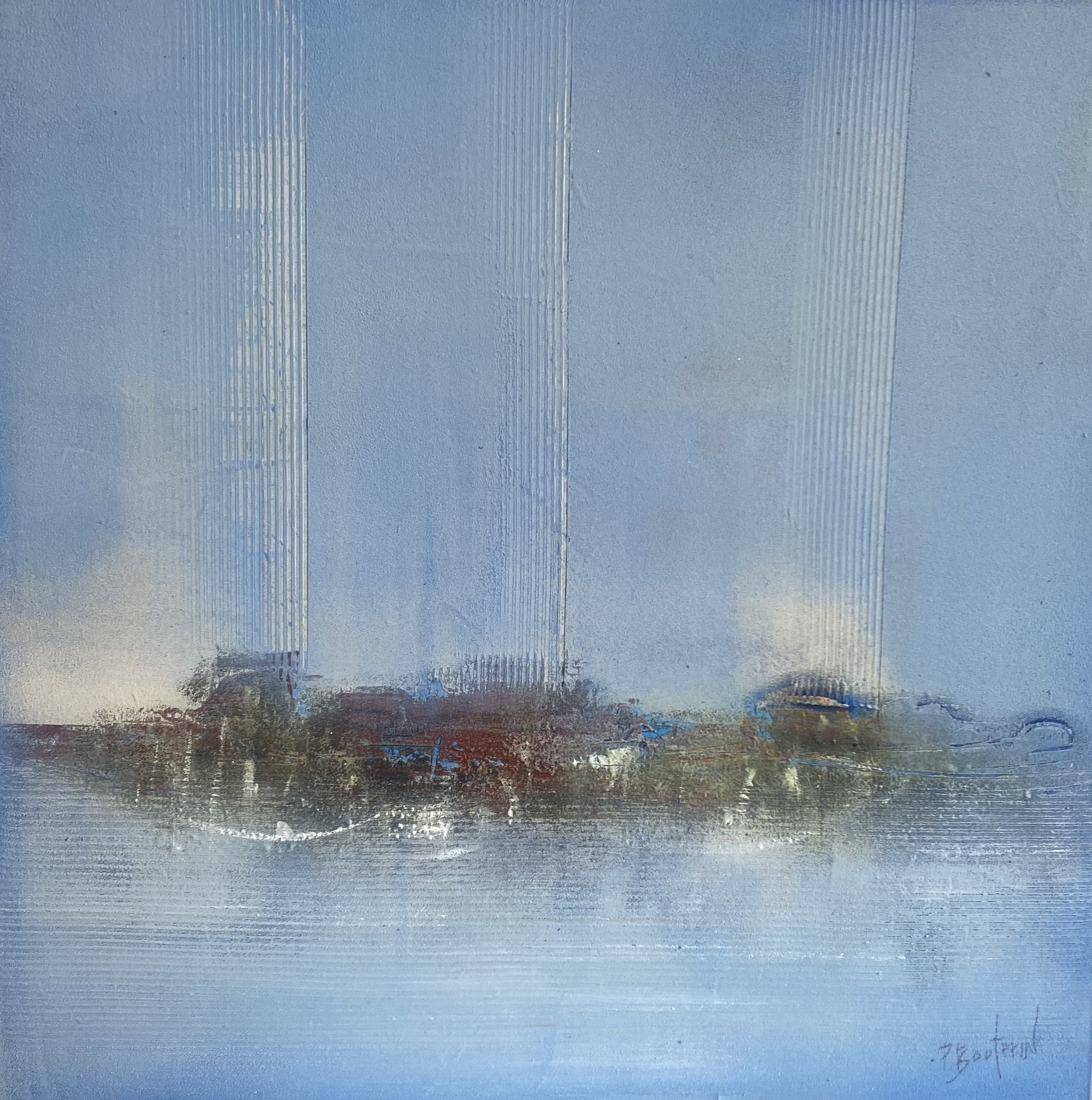 Pascal Bouterin - Pirogues (12 x 12)