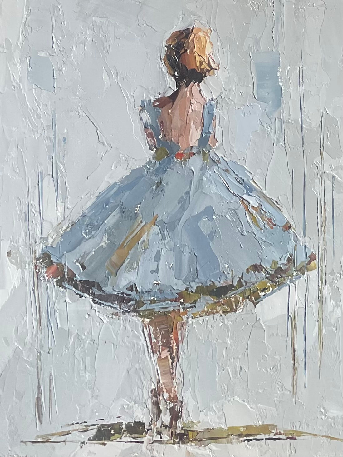 Geri Eubanks - Poise II (12 x 8)