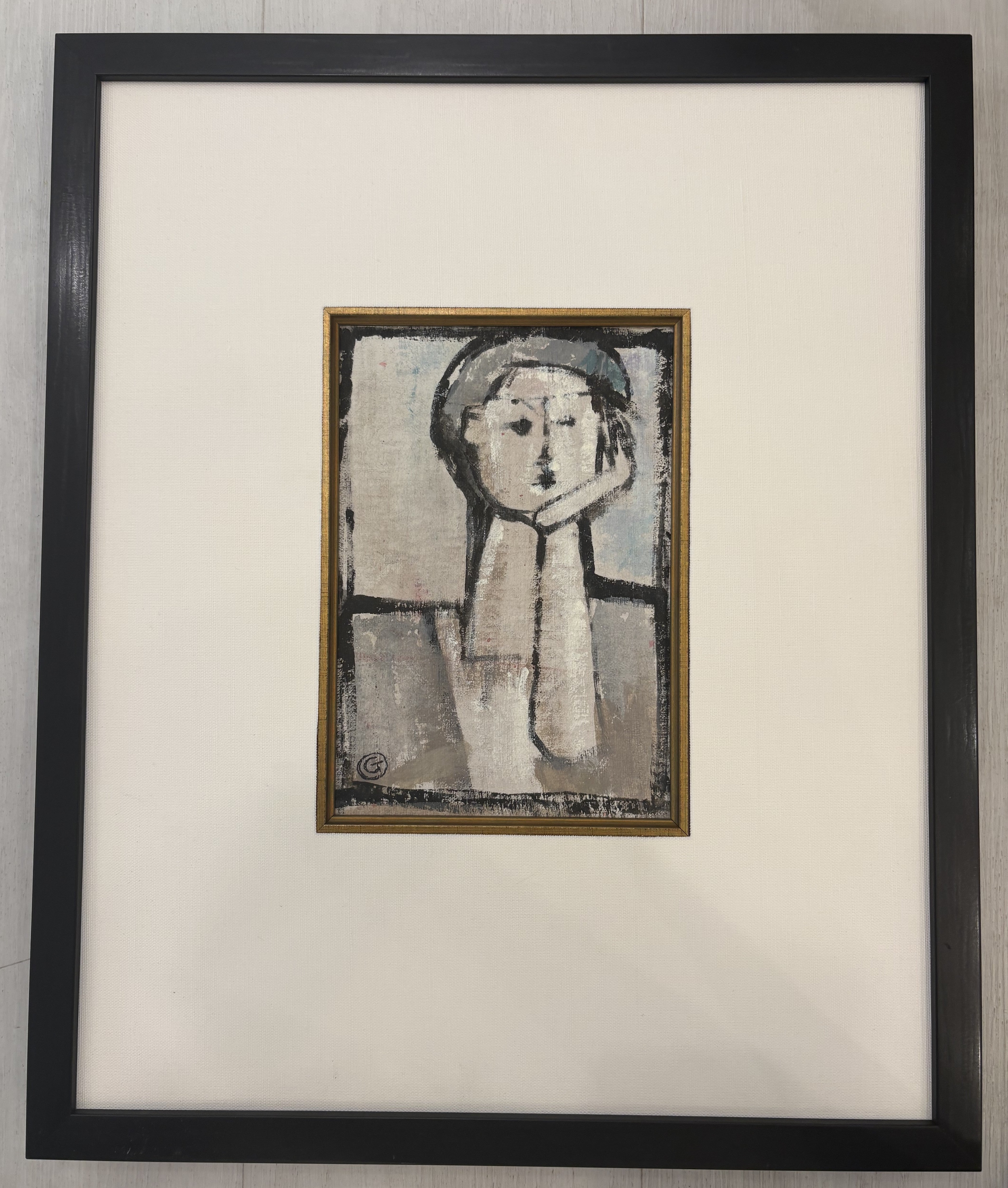 Heritage - Portrait in Black and White II (8.5 x 7) - RESERVED