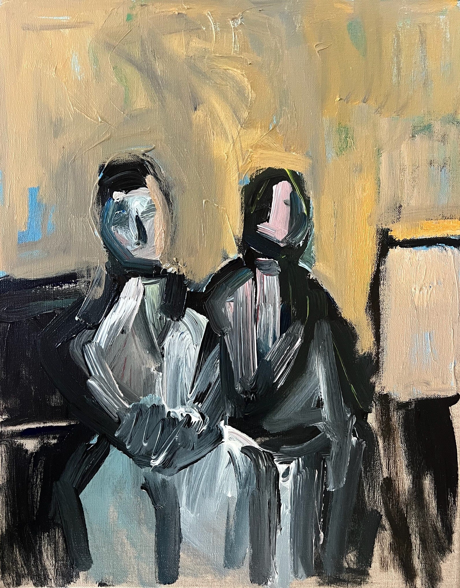 Anne Darby Parker - Quiet Conversations - Inspired by Morandi (20 x 16)