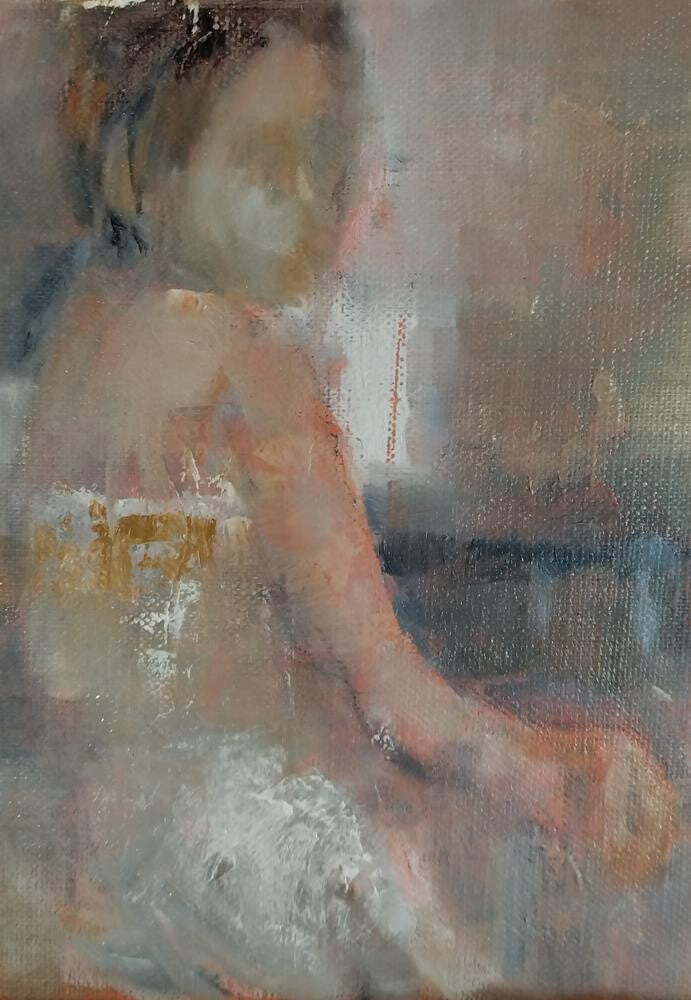 Ann Rudd - Quiet Dancer (7 x 5)