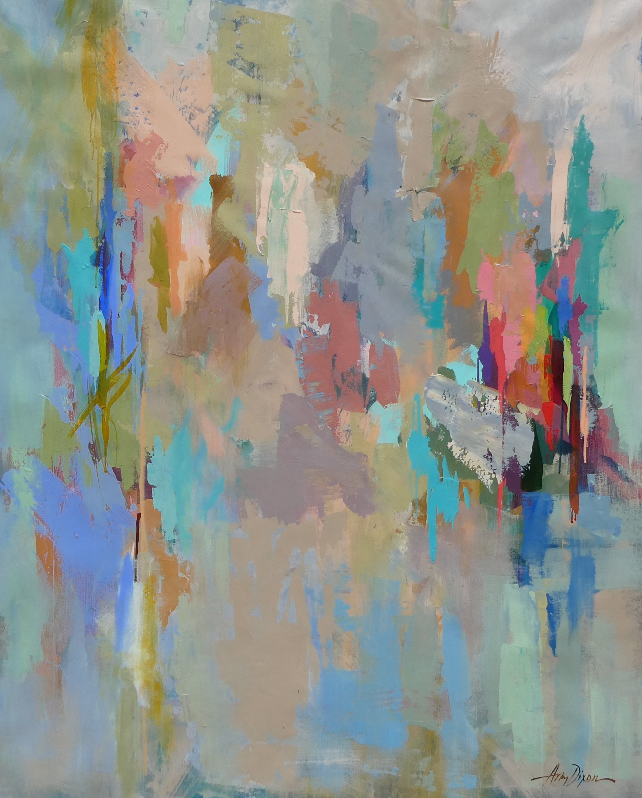 Amy Dixon - Rainfall (58 x 45)