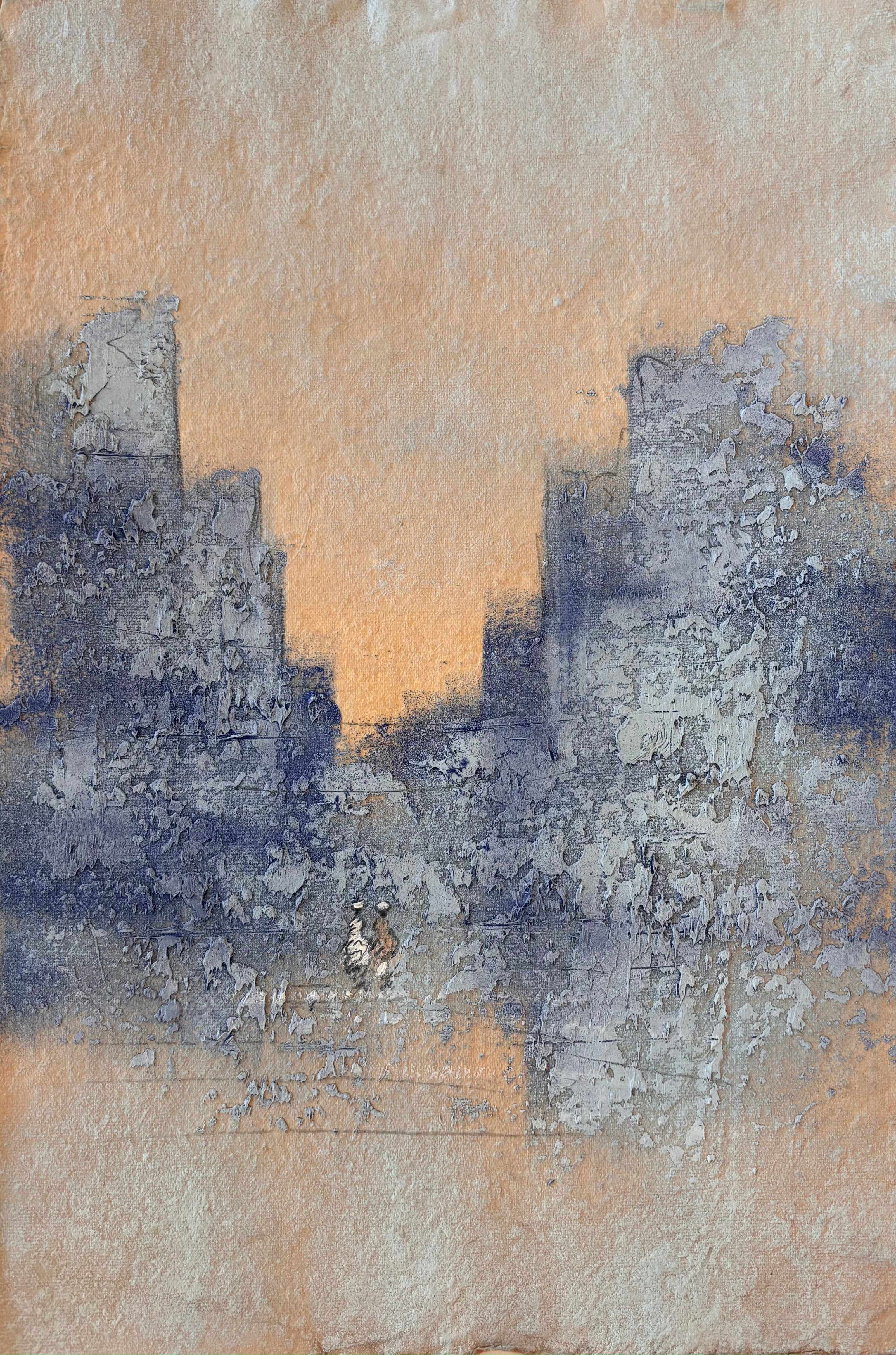 Pascal Bouterin - Romance à New York (14.5 x 9.5)