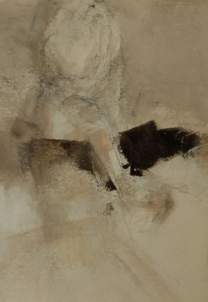 Ann Rudd - Shades of Pale Graphite (7 x 5)