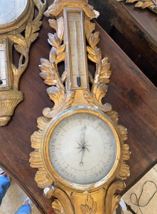 Carved Barometer